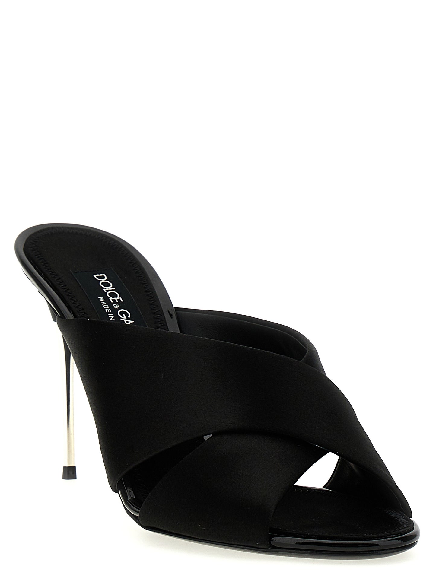 Dolce & Gabbana Women Satin Sandals DOLCE & GABBANA