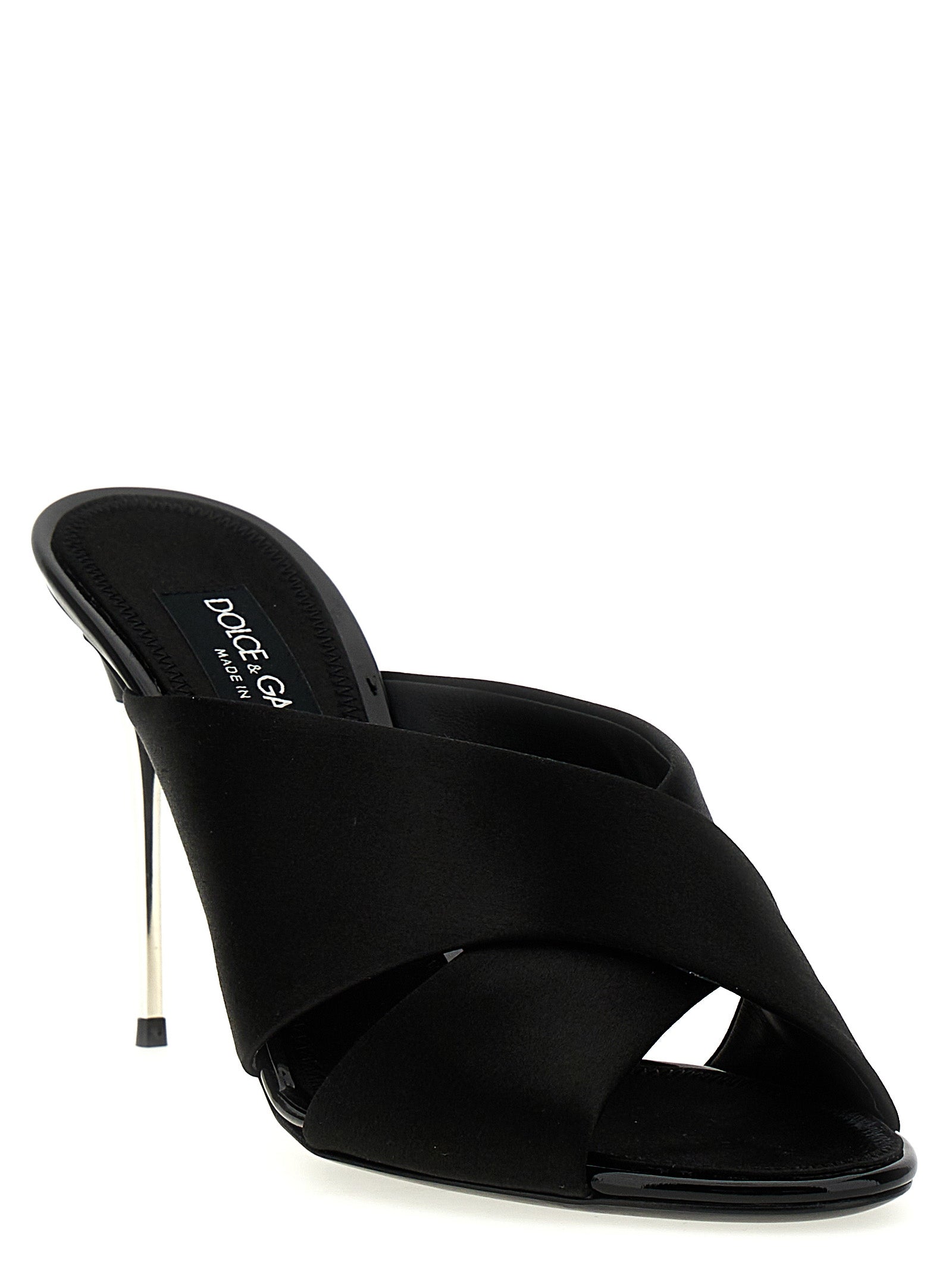 Dolce & Gabbana Women Satin Sandals DOLCE & GABBANA