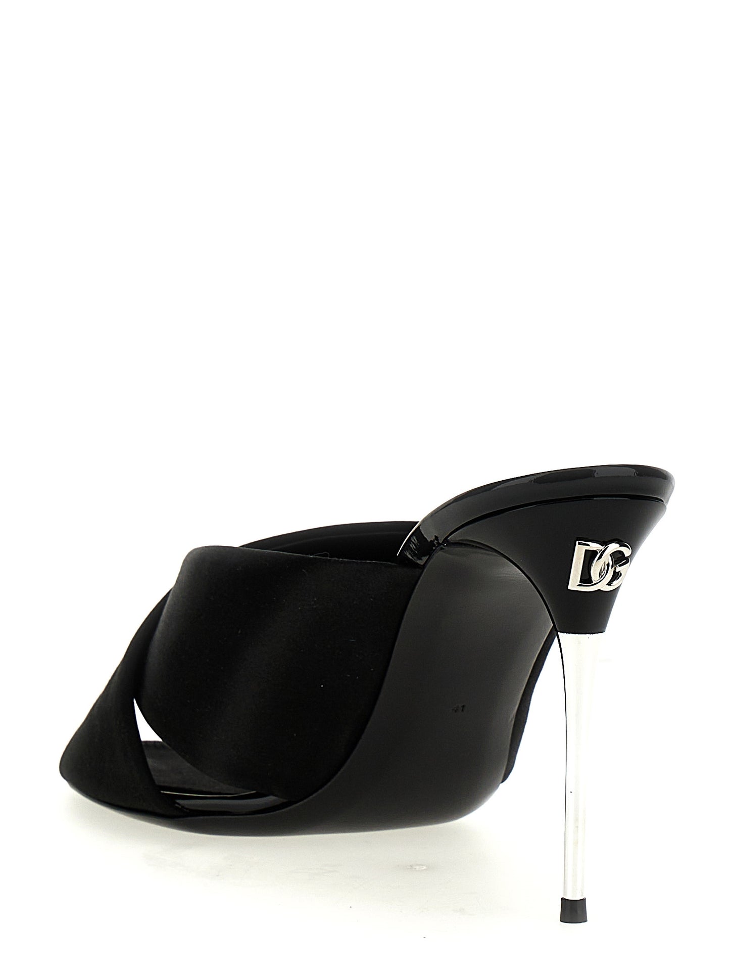 Dolce & Gabbana Women Satin Sandals DOLCE & GABBANA