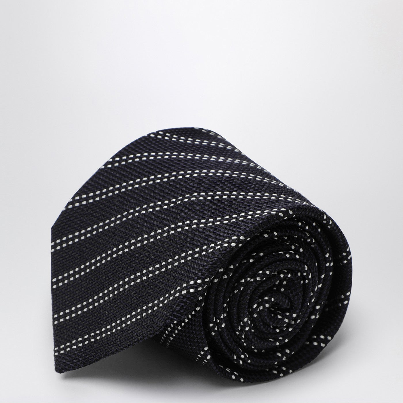 Destin Blue/White Silk Tie Men Destin