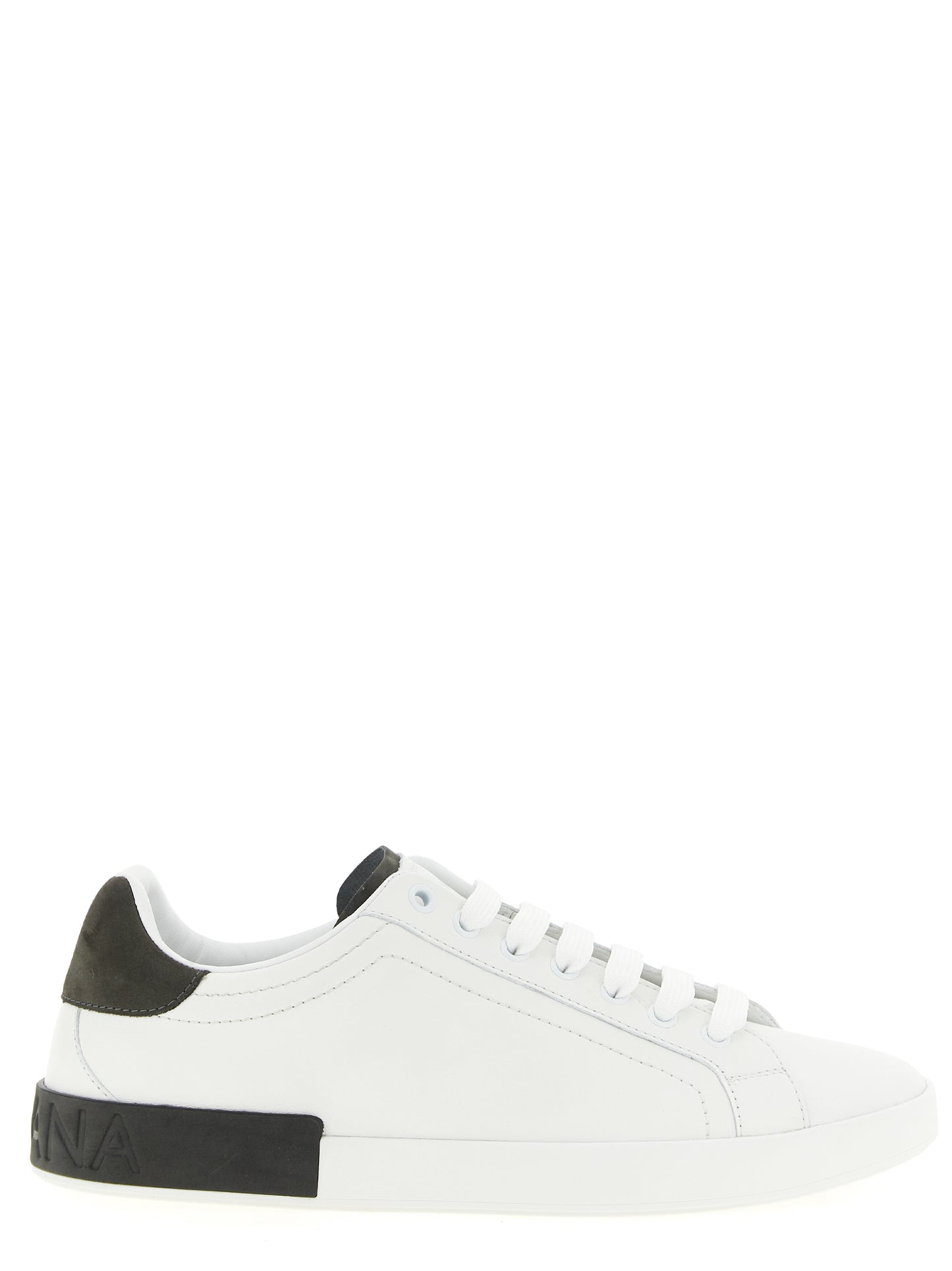 Dolce & Gabbana Men 'Portofino' Leather Sneakers DOLCE & GABBANA
