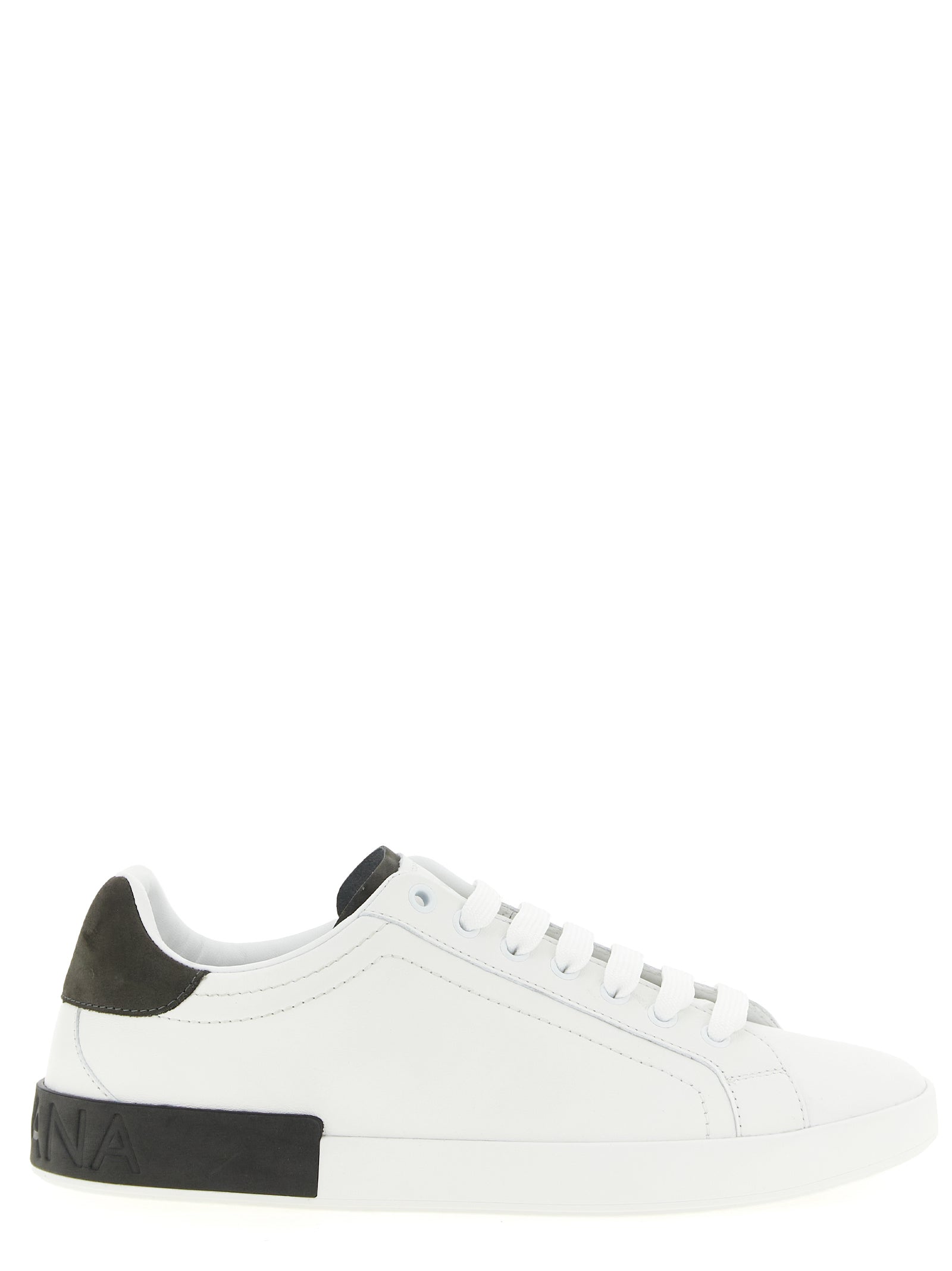 Dolce & Gabbana Men 'Portofino' Leather Sneakers DOLCE & GABBANA