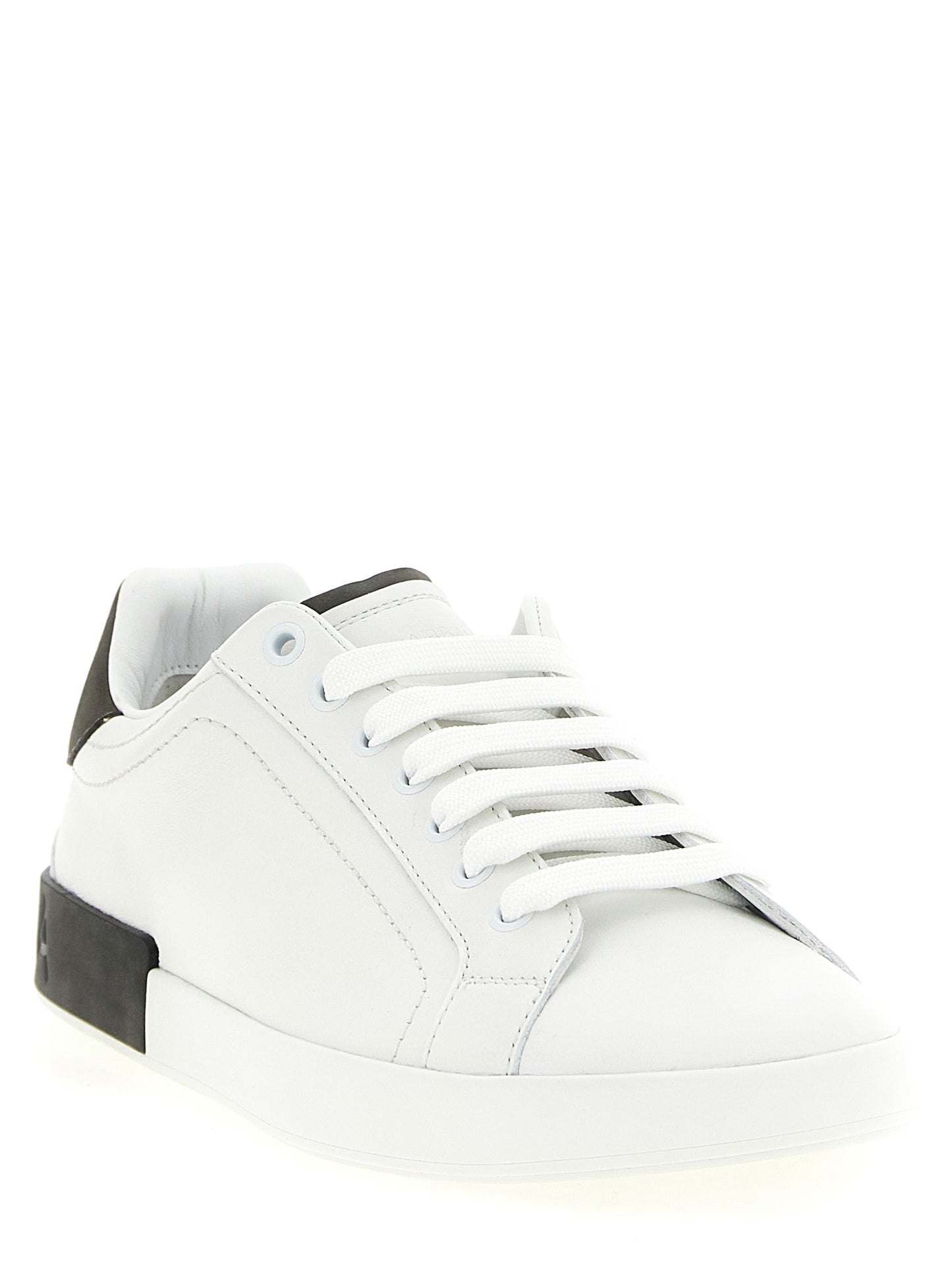 Dolce & Gabbana Men 'Portofino' Leather Sneakers DOLCE & GABBANA