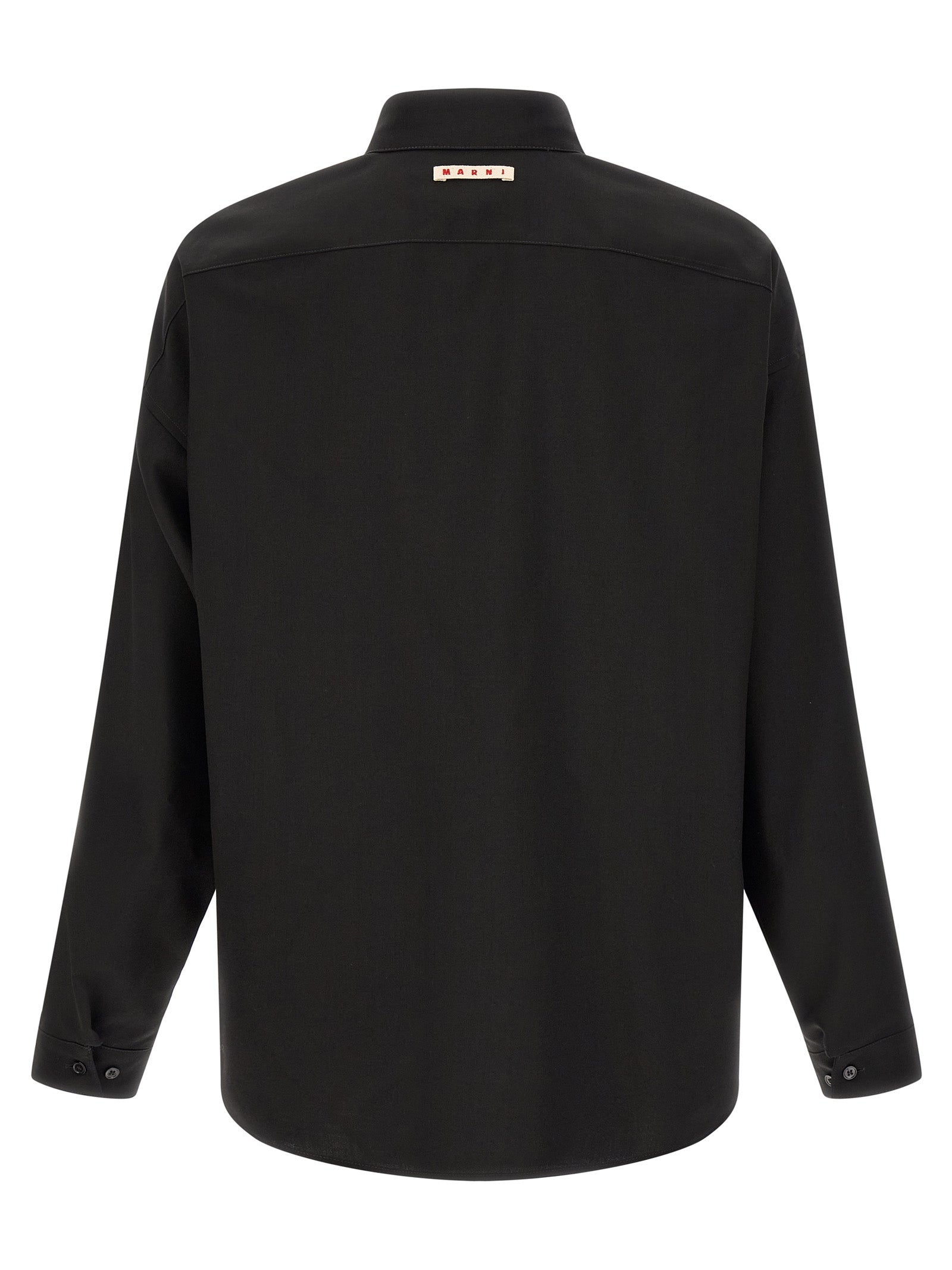 Marni Men Wool Shirt With Pocket MARNI