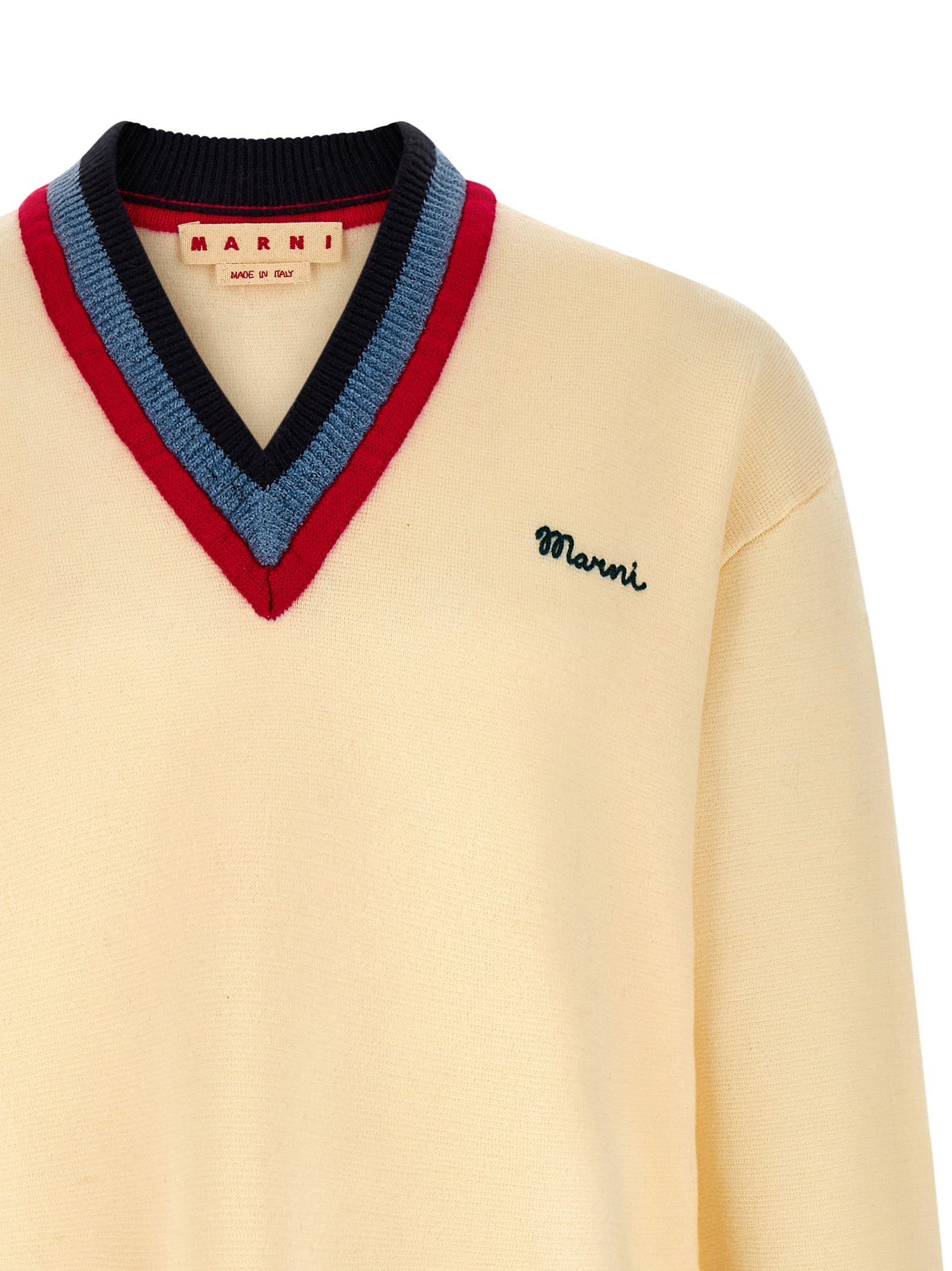 Marni Men Logo Embroidery Sweater MARNI