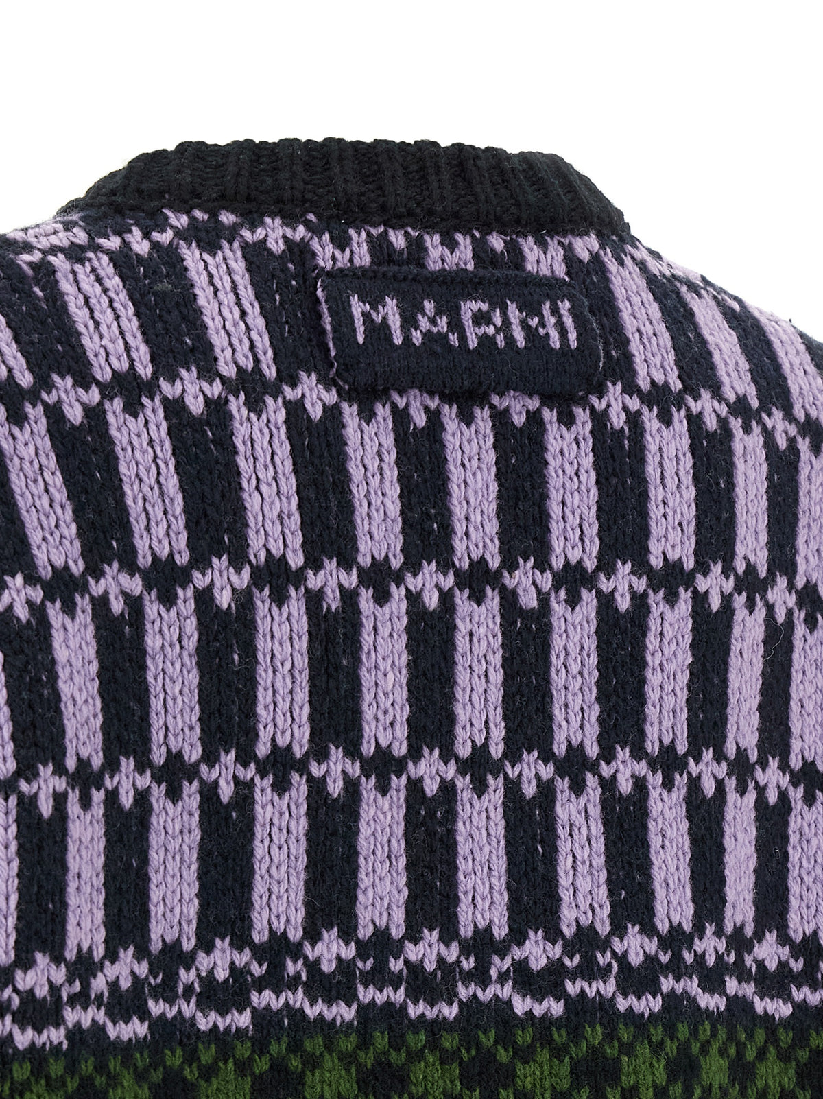 Marni Men Sweater With Geometric Pattern MARNI