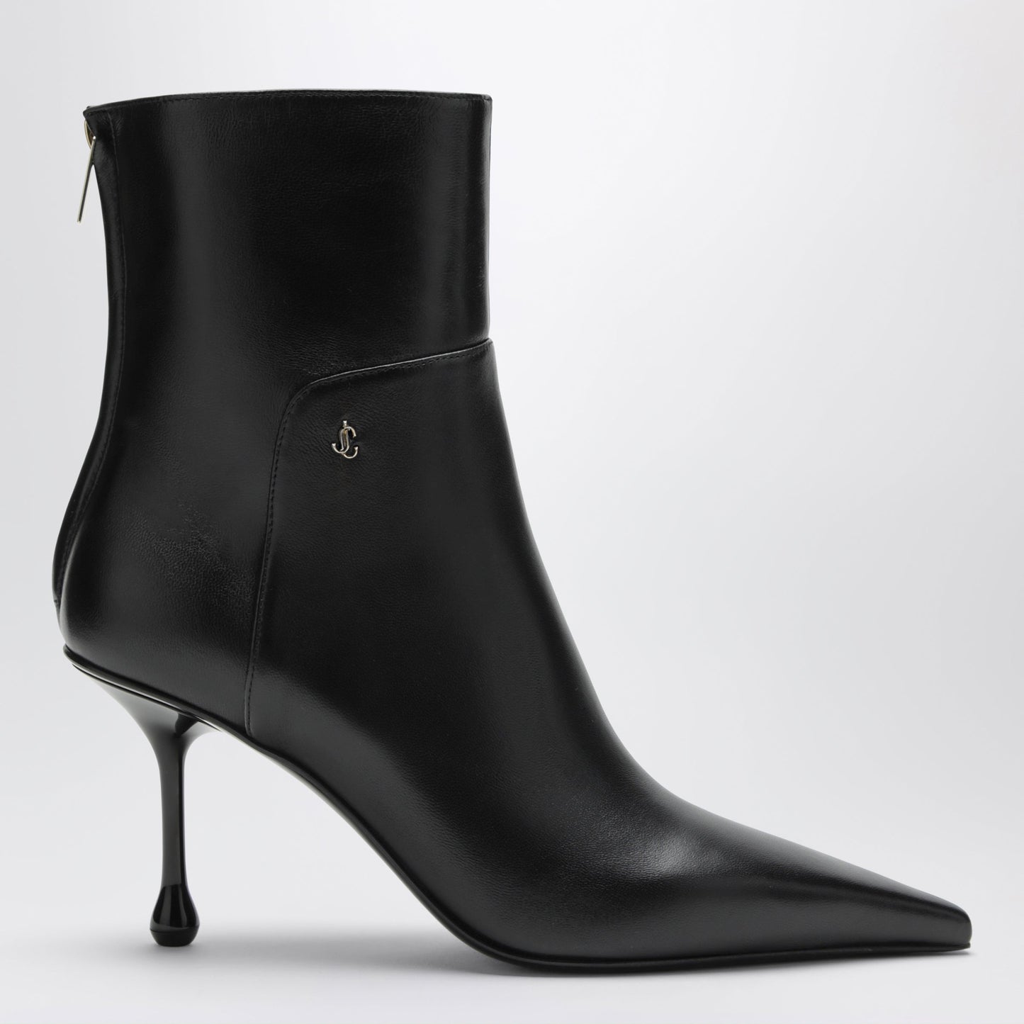 Jimmy Choo Cycas Ankle Boots In Black Leather Women JIMMY CHOO