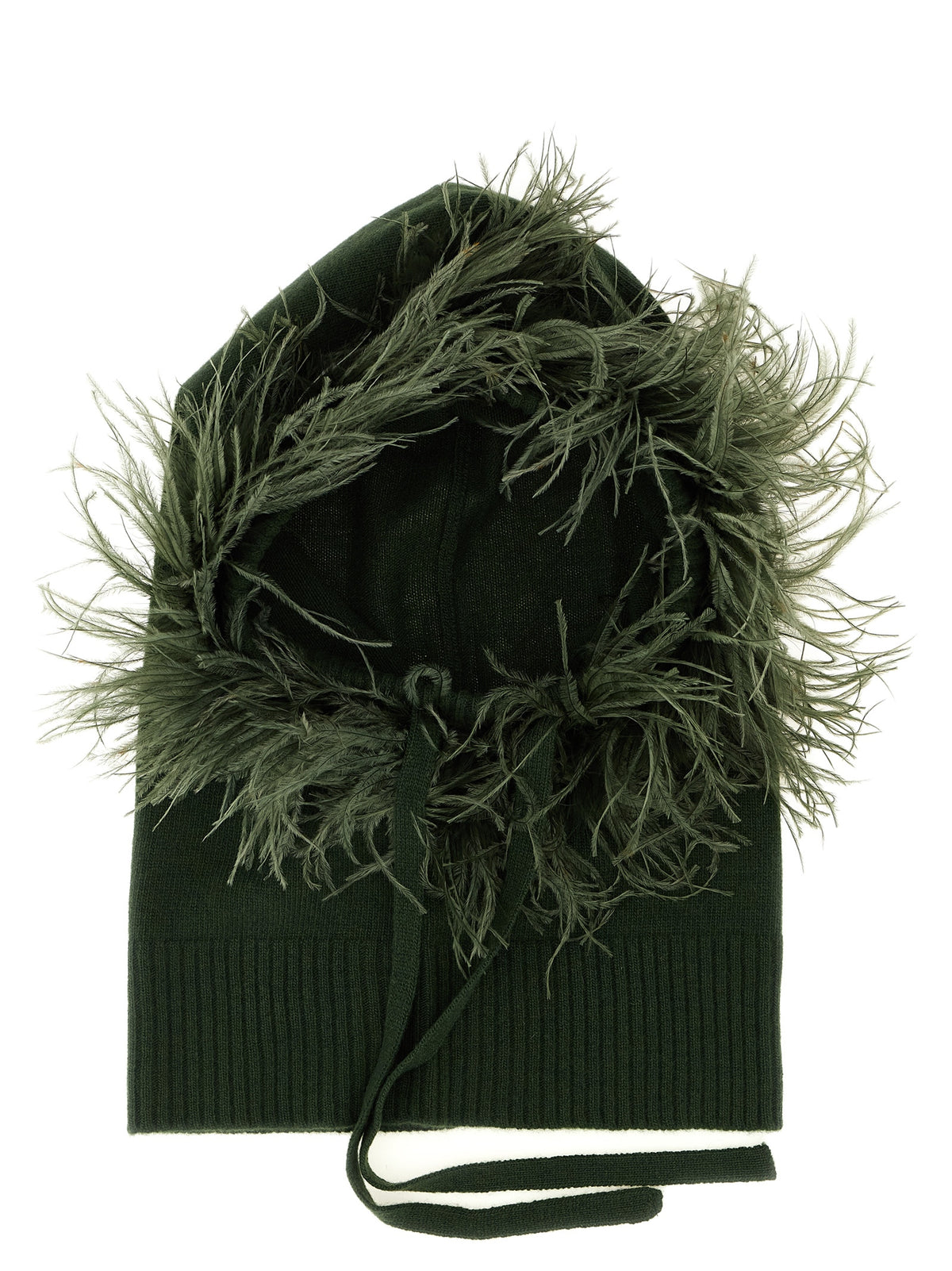 P.A.R.O.S.H. Women Balaclava With Feathers P.A.R.O.S.H.