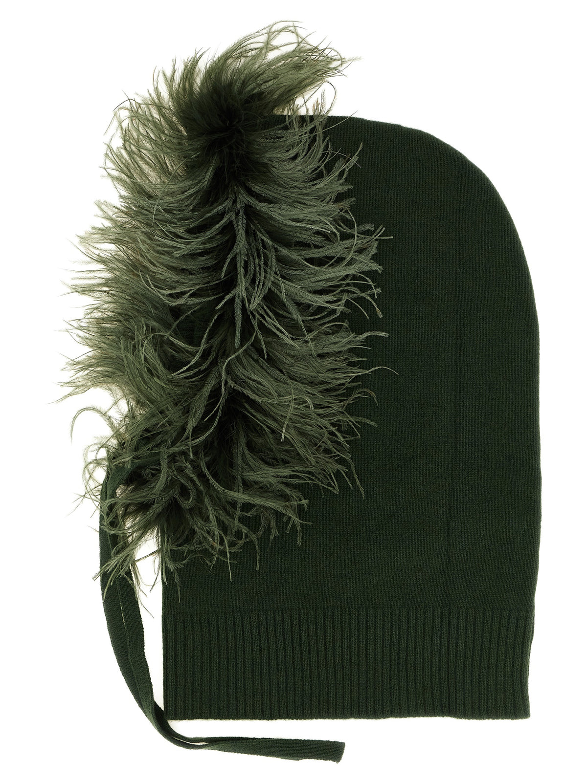 P.A.R.O.S.H. Women Balaclava With Feathers P.A.R.O.S.H.