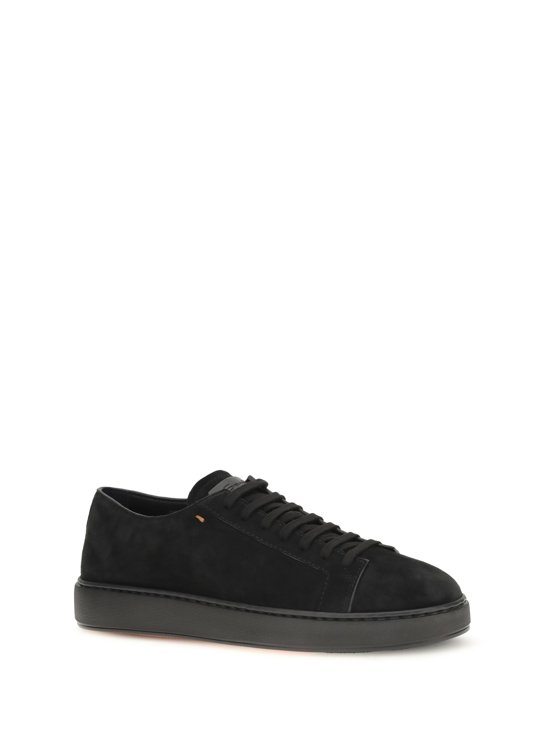 Santoni Men Suede Sneakers SANTONI