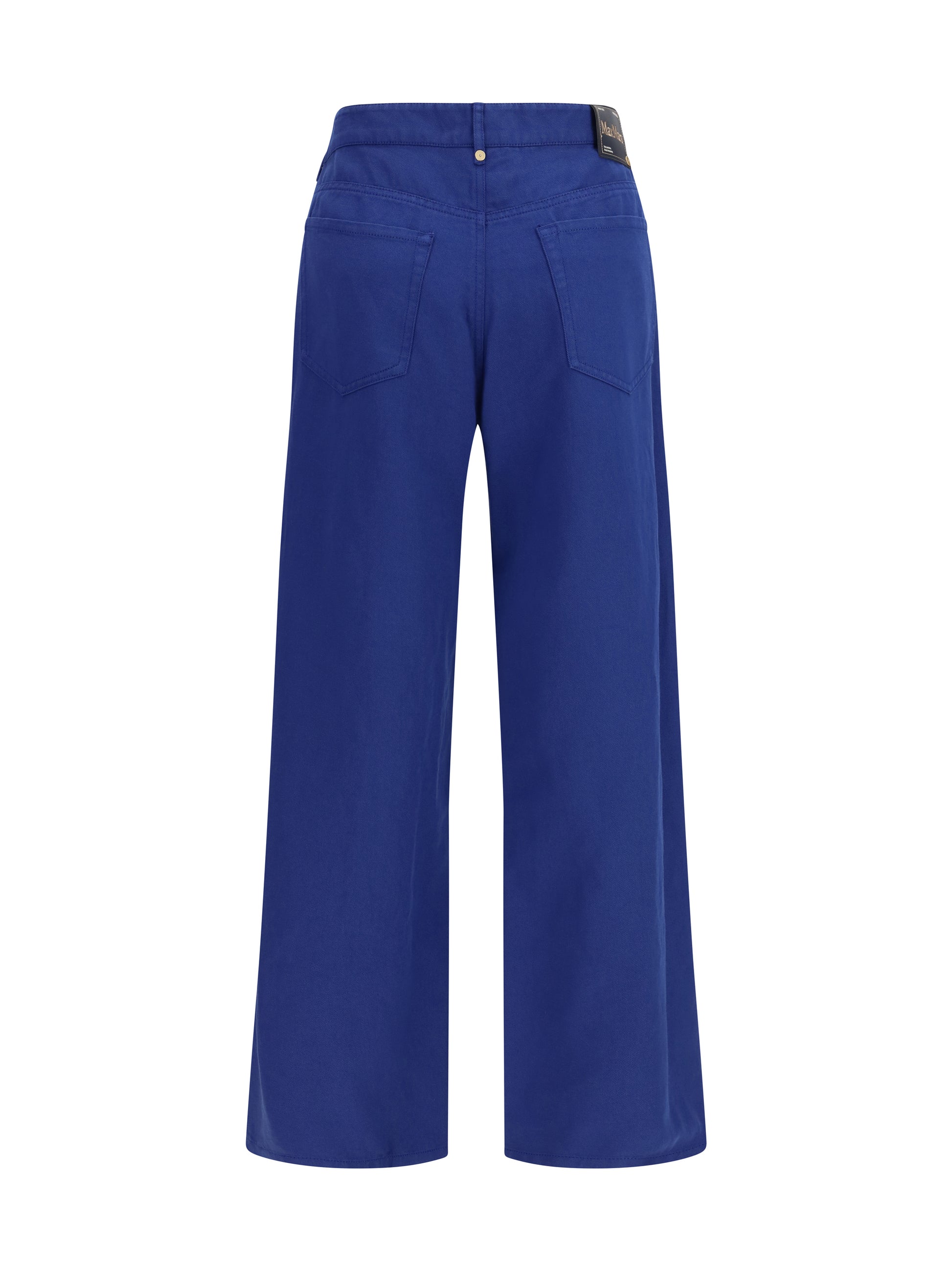 'S Maxmara Women Cotton And Linen Pants S MAX MARA