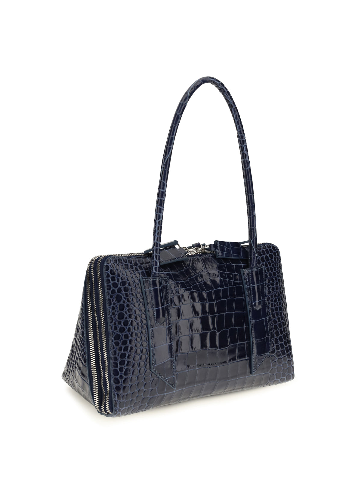 The Attico Women L’Altra Di Milano Crocodile-Effect Shoulder Bag THE ATTICO