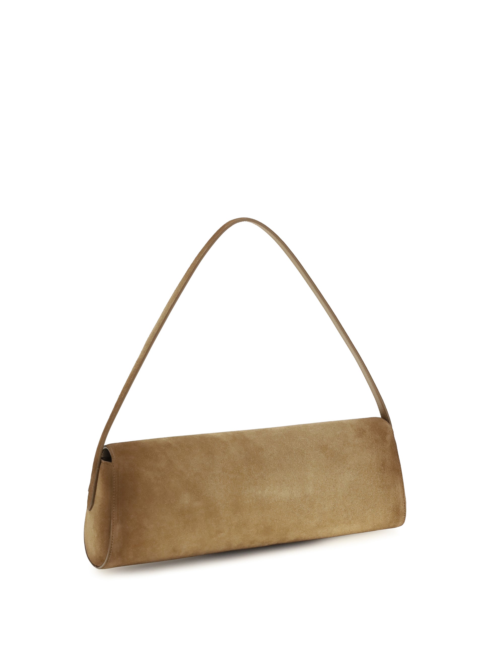 Jil Sander Women Kante Suede Shoulder Bag JIL SANDER