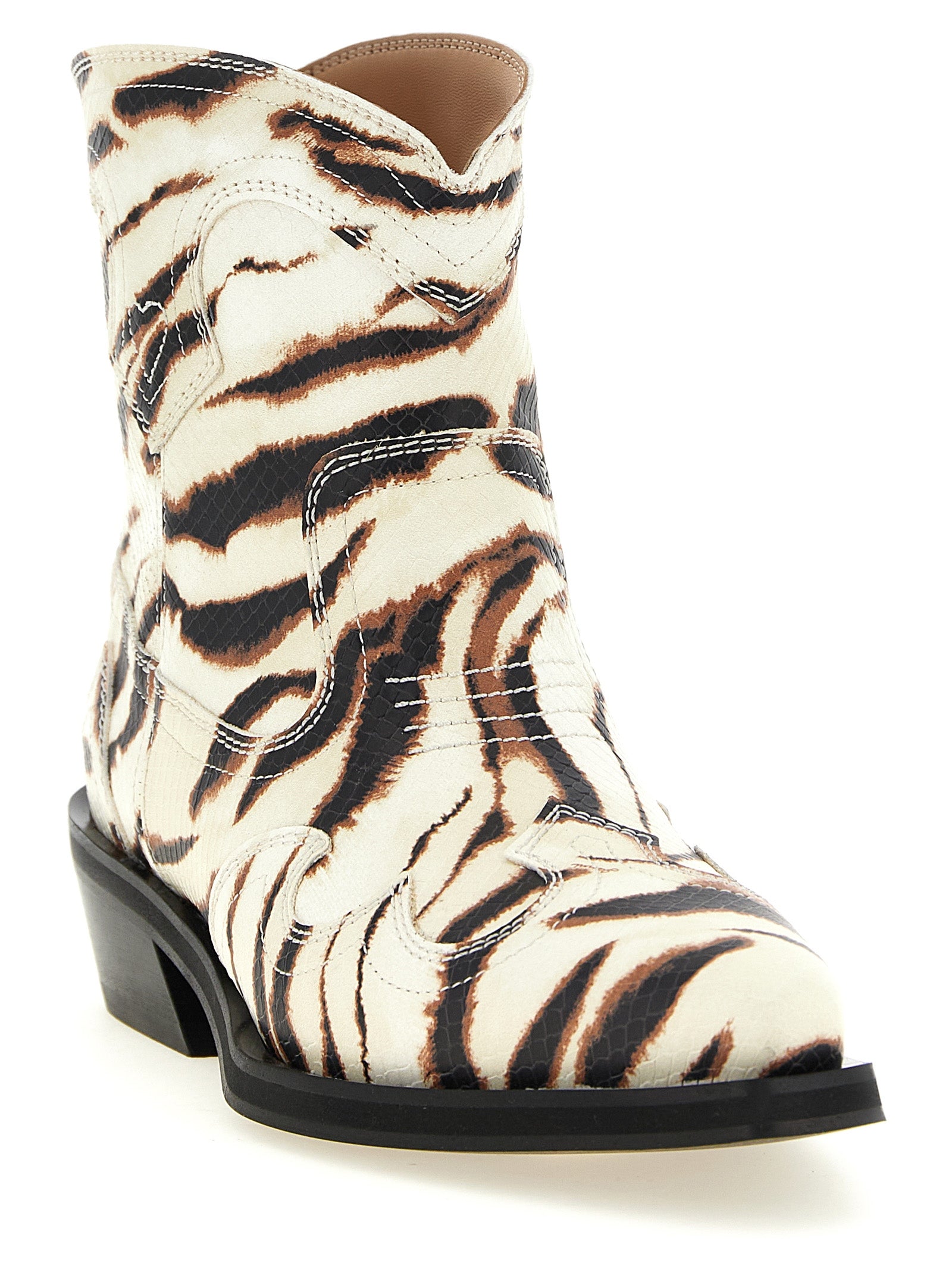 Ganni Women Western Ankle Boots GANNI