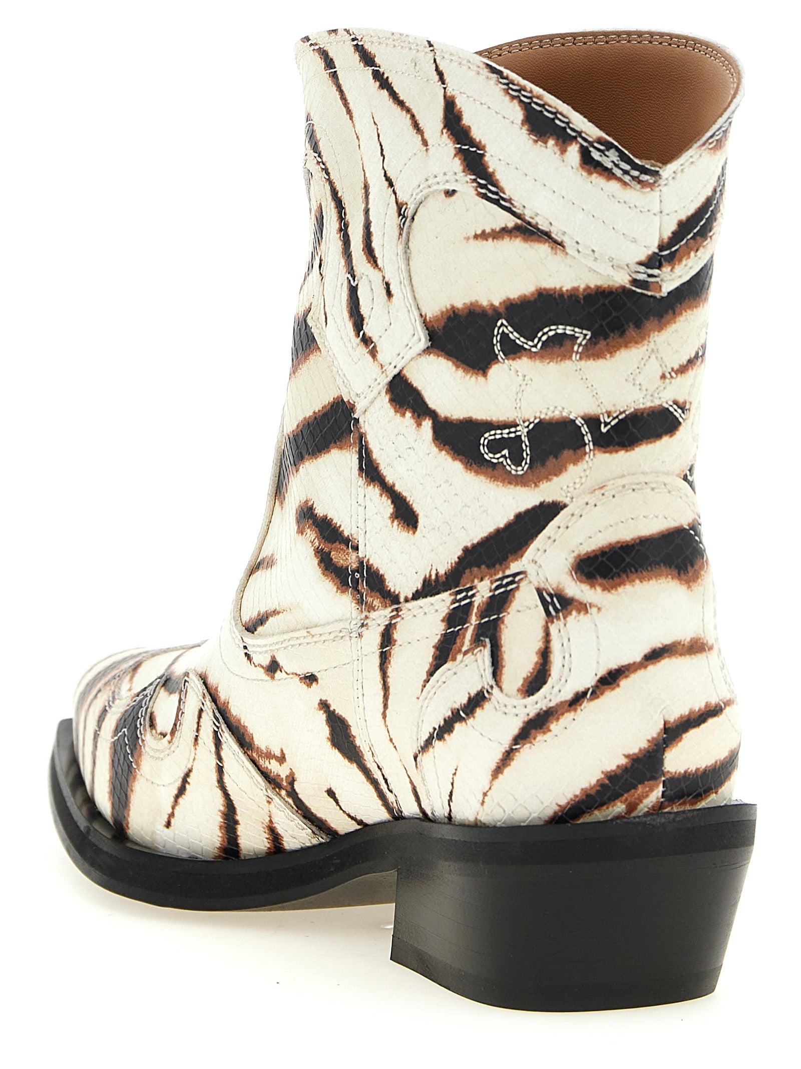 Ganni Women Western Ankle Boots GANNI
