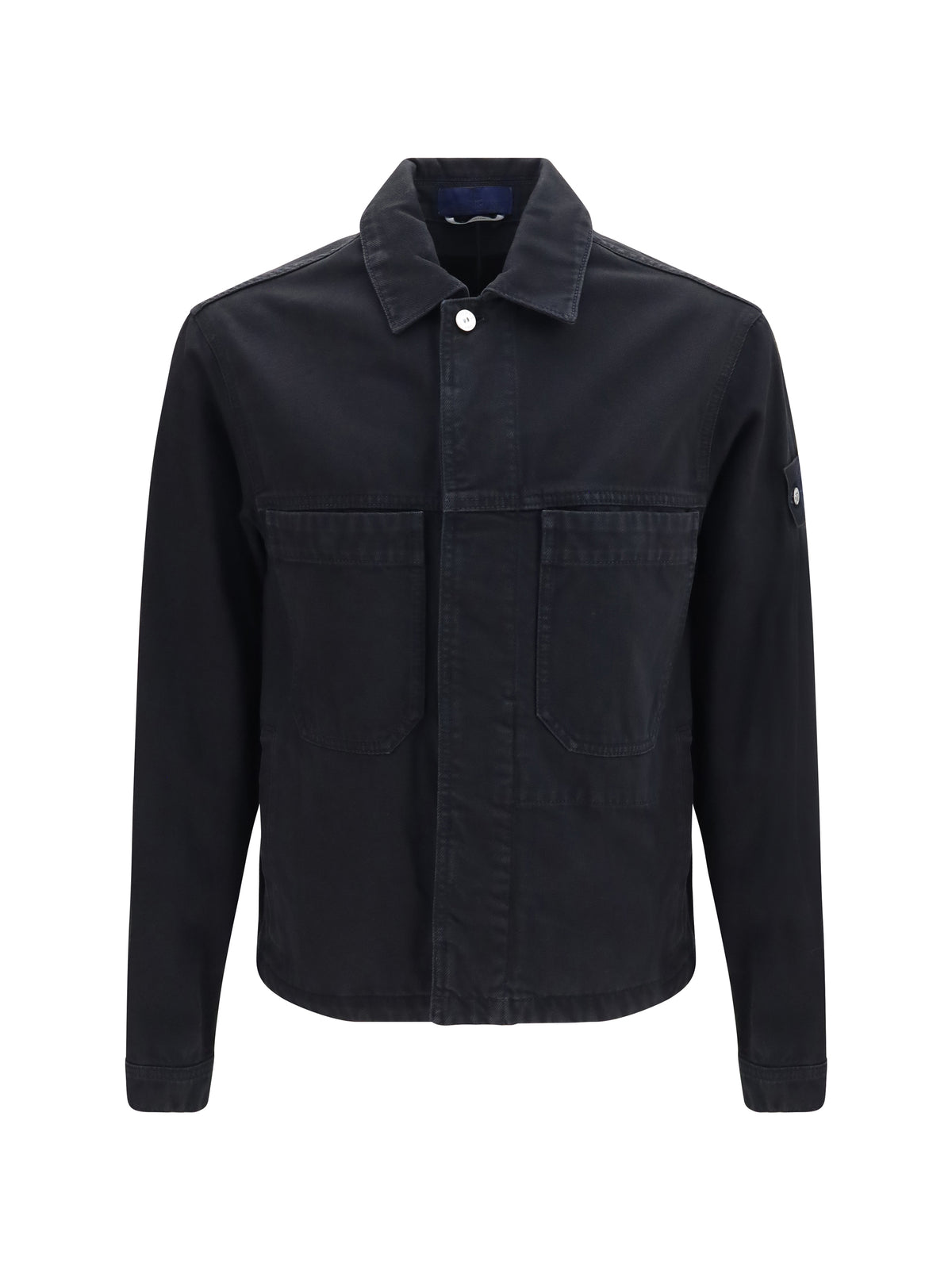 Stone Island Men Cotton Biker Jacket STONE ISLAND