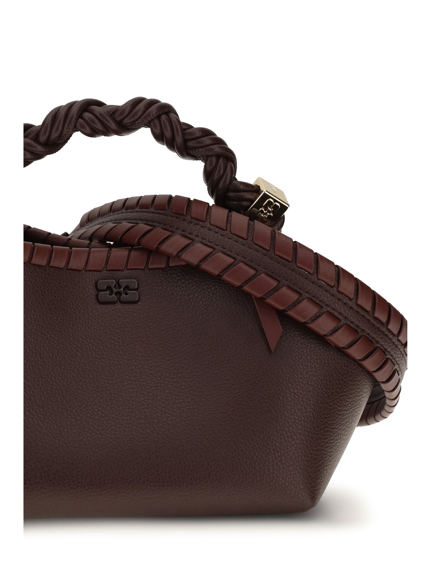 Ganni Women Small Bou Woven Handbag GANNI