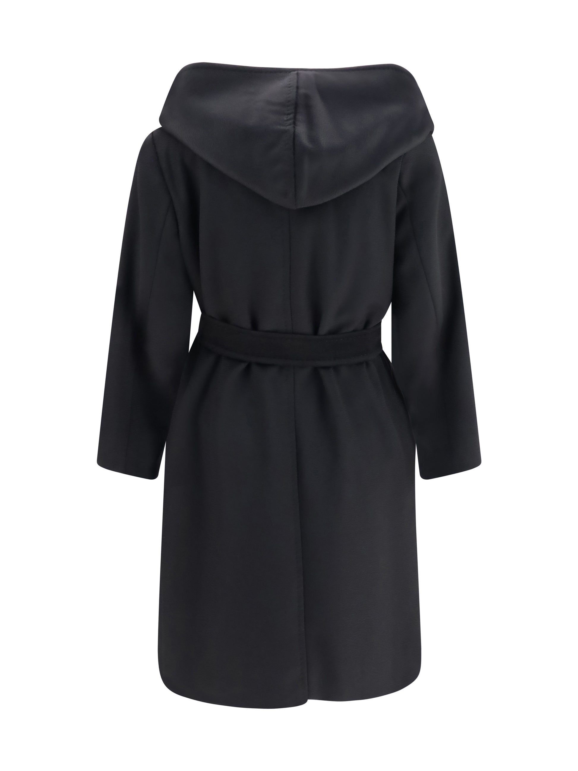 Max Mara Studio Women Wool Drap Robe Coat MAX MARA STUDIO