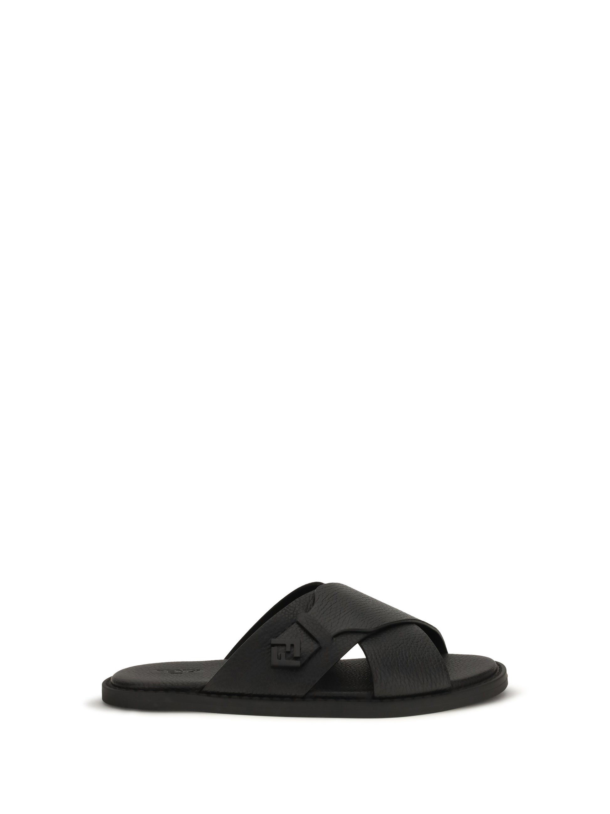 Fendi Men Slide Sandals By Fendi FENDI