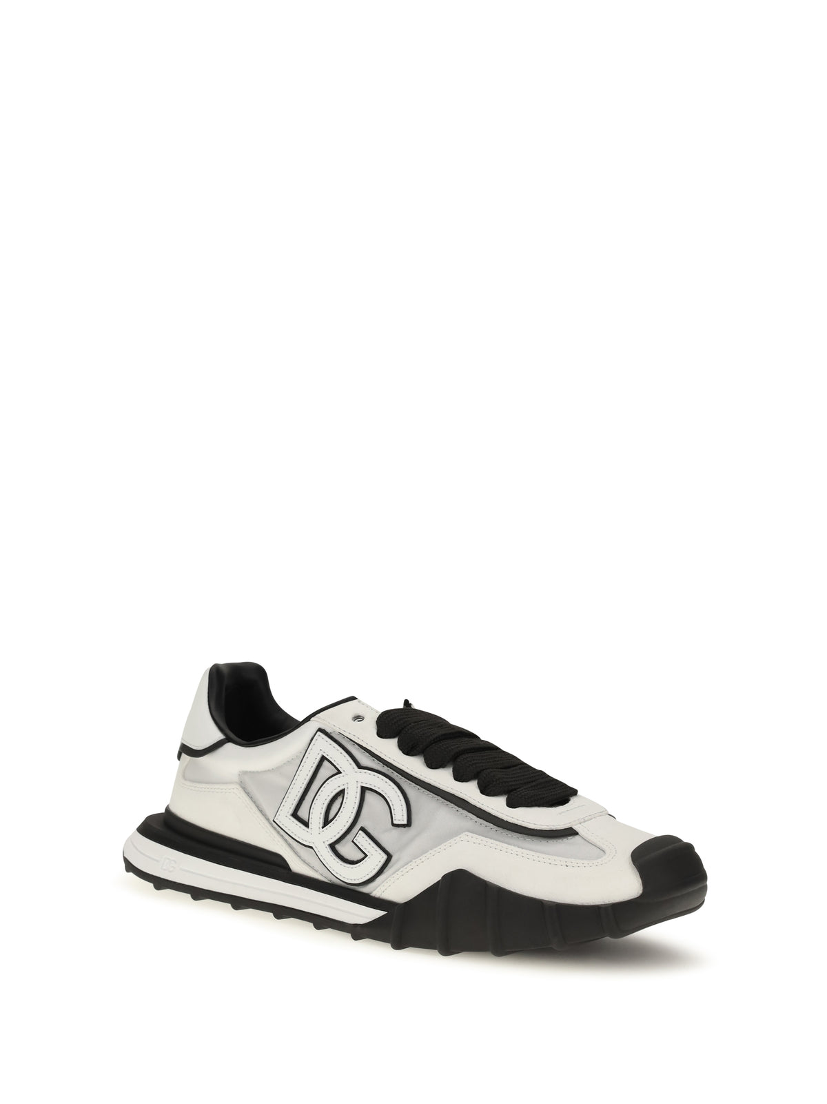 Dolce & Gabbana Men Dg Logo Leather Sneakers DOLCE & GABBANA