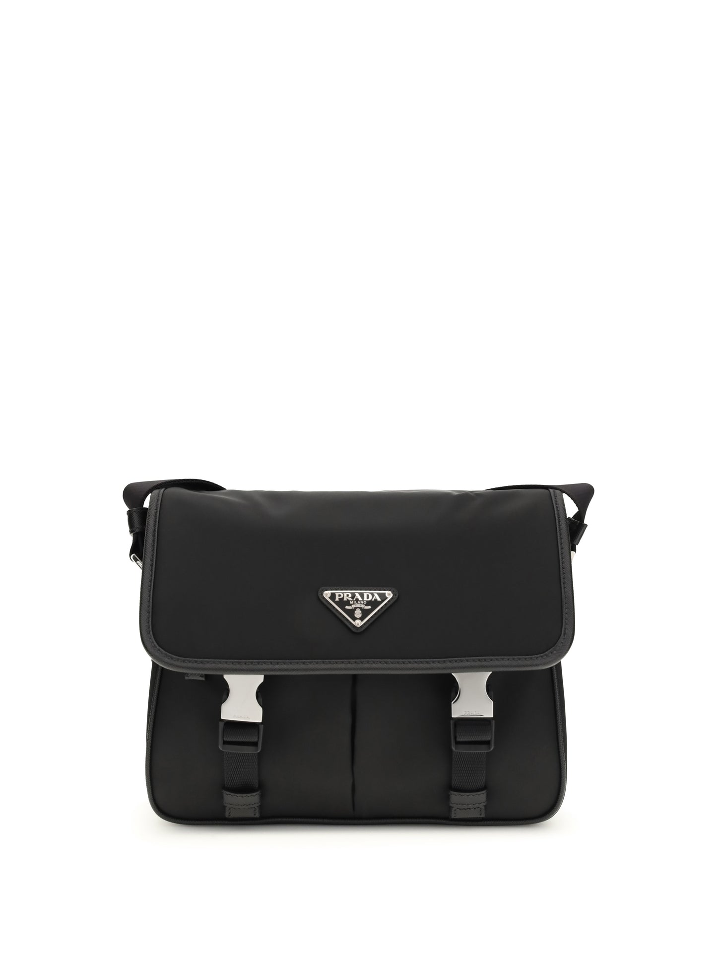 Prada Men Re-Nylon And Saffiano Shoulder Bag PRADA