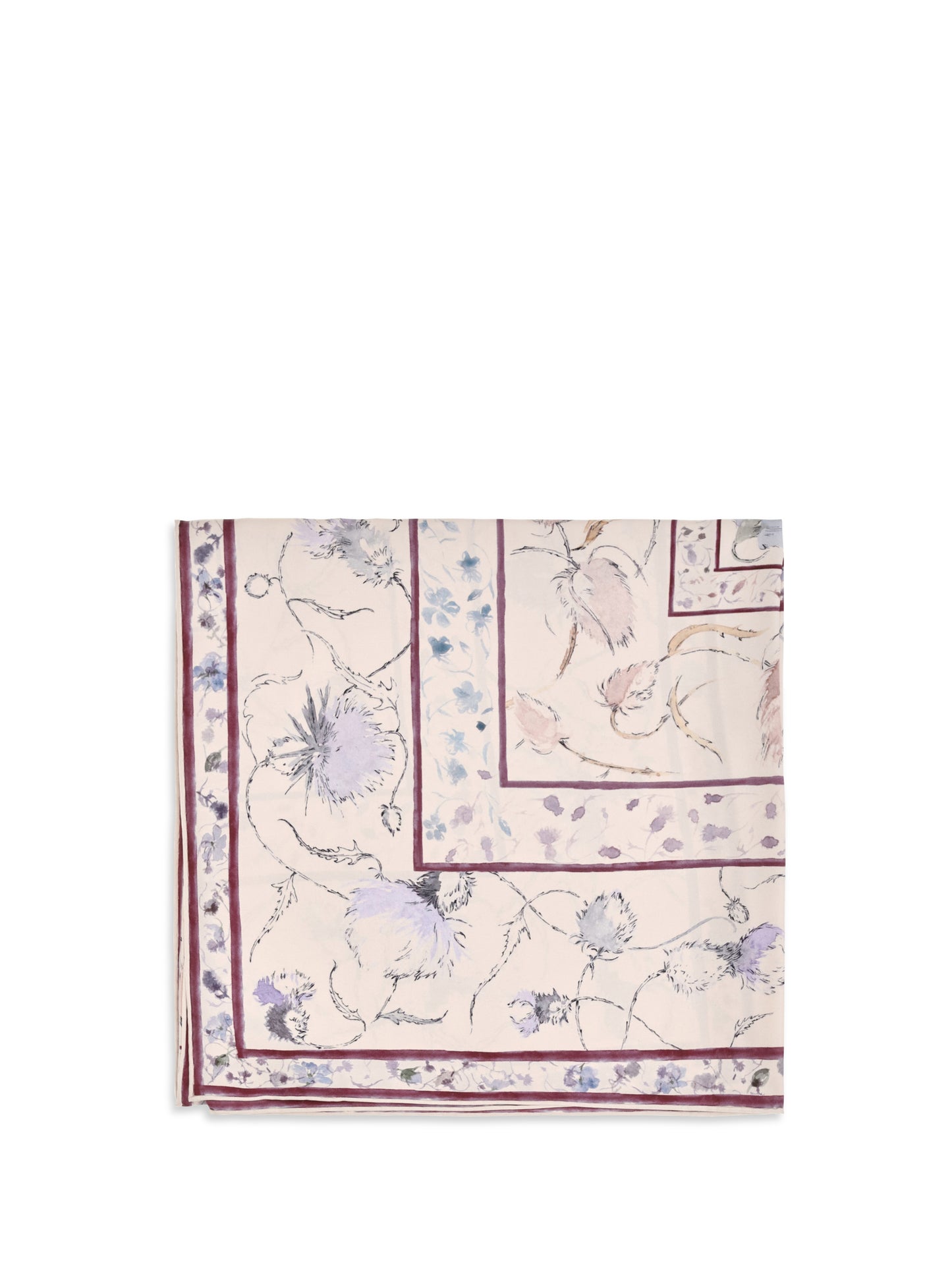 Loro Piana Women Giardino Delle Eccellenze Silk Twill Scarf LORO PIANA