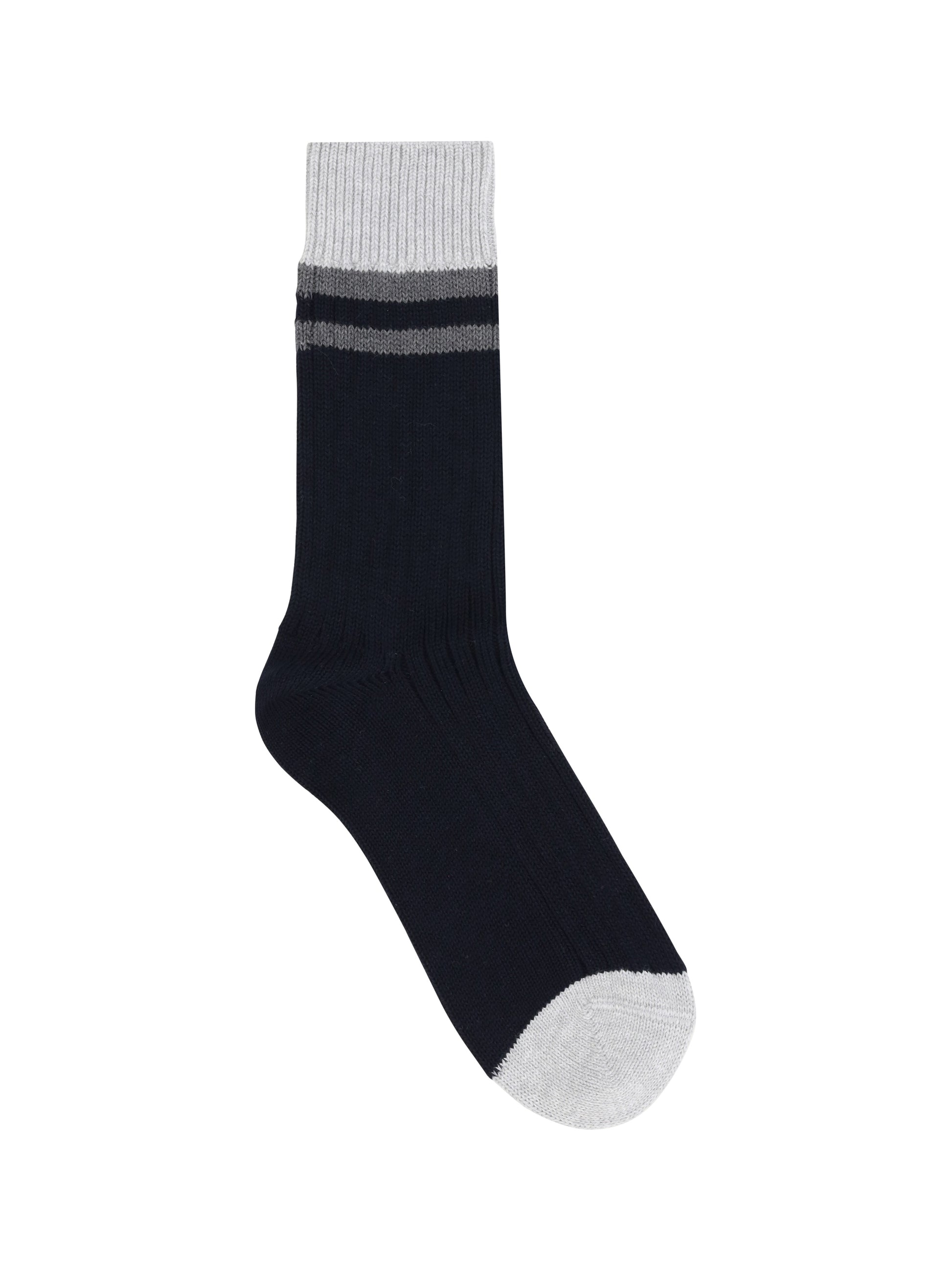 Brunello Cucinelli Men Cotton Socks BRUNELLO CUCINELLI