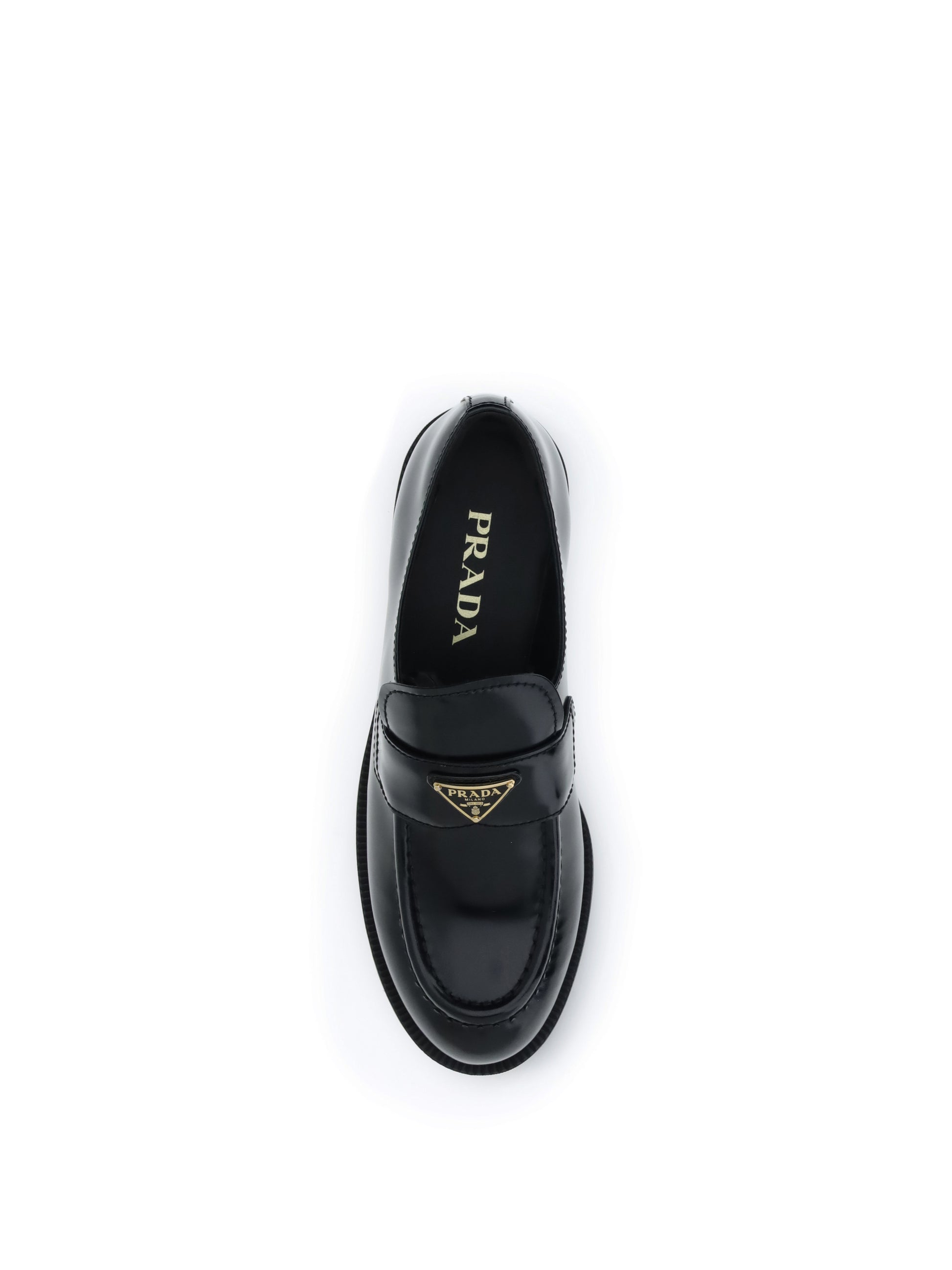 Prada Women Leather Loafers PRADA
