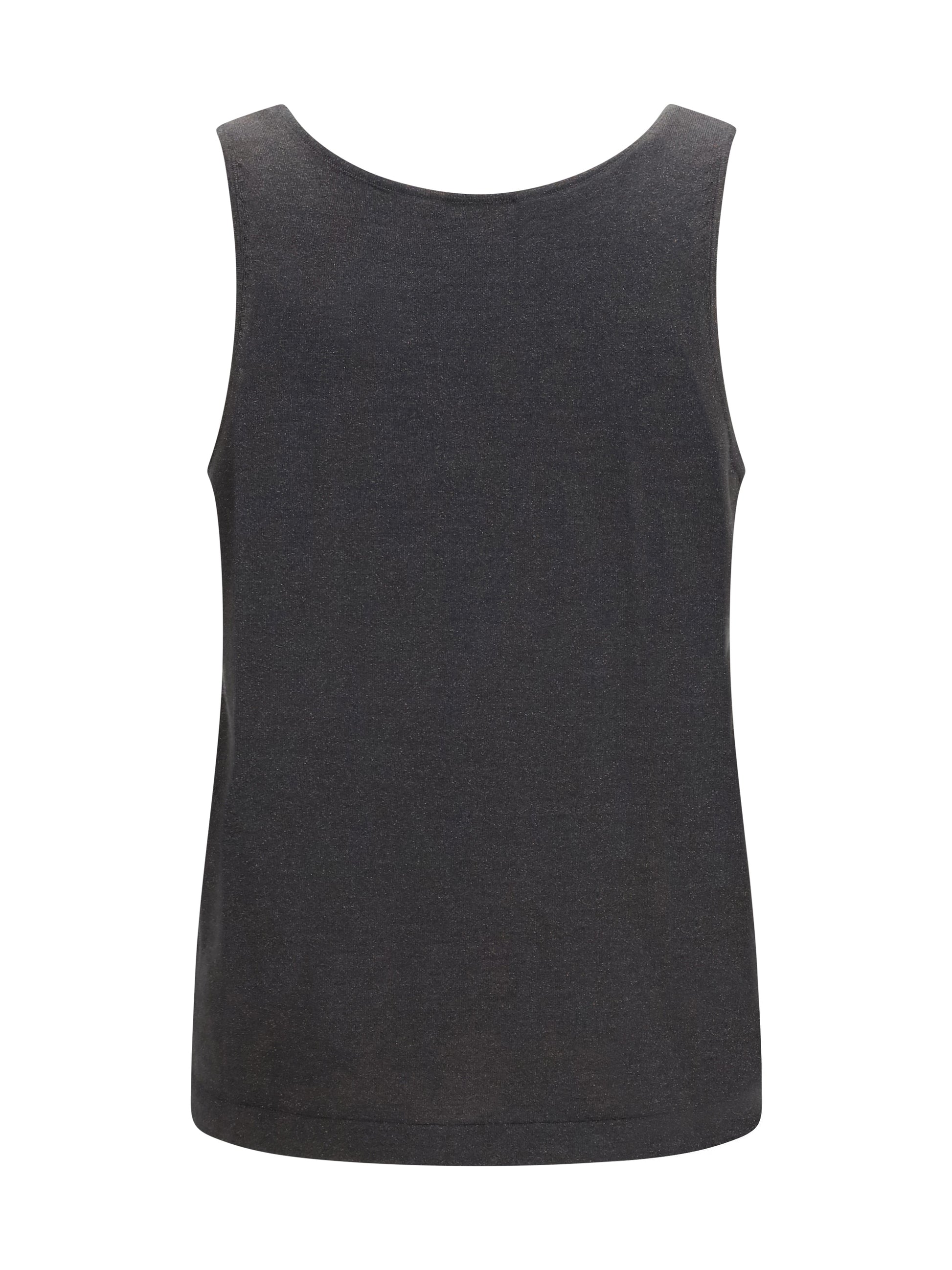 Brunello Cucinelli Women Luminous Knit Tank Top BRUNELLO CUCINELLI