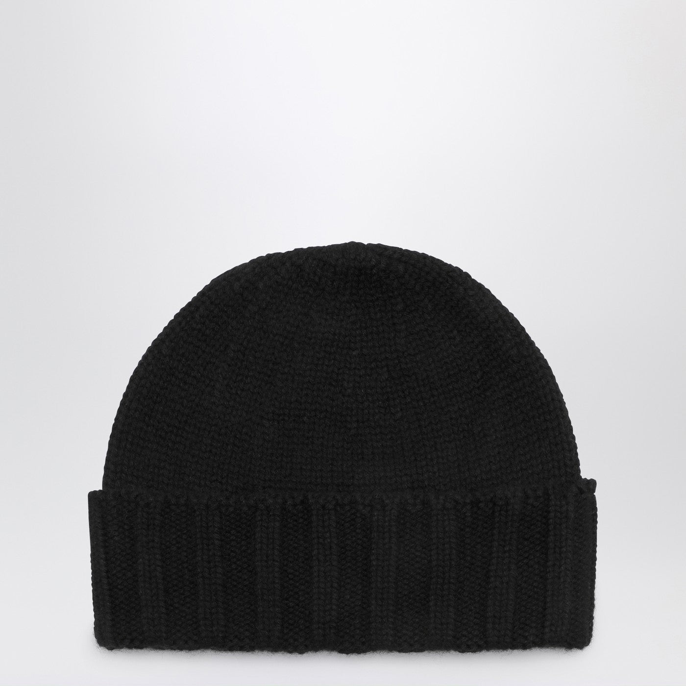 Drumohr Black Cashmere Beret Men Drumohr