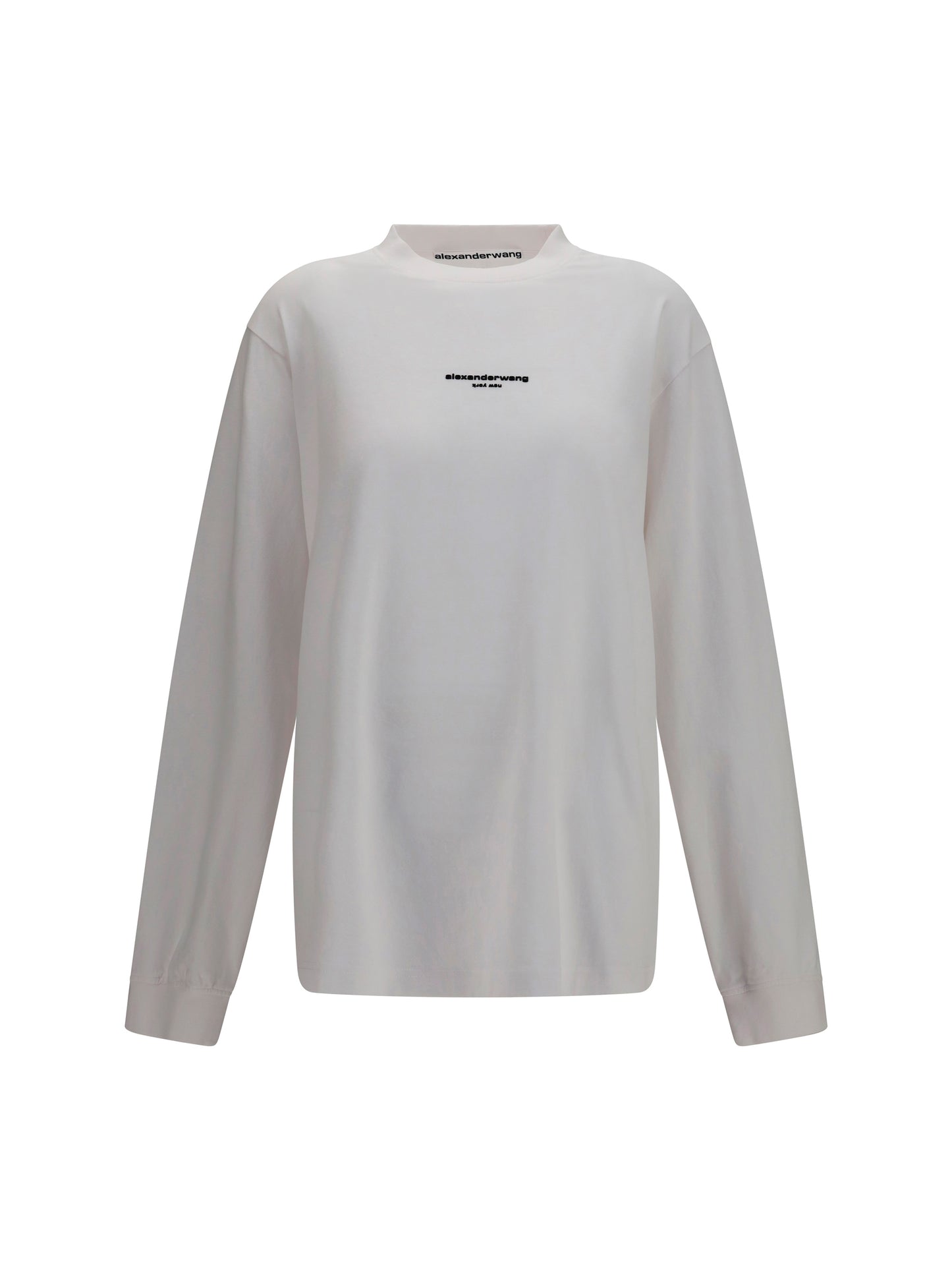 Alexander Wang Women Long-Sleeve Logo T-Shirt ALEXANDER WANG
