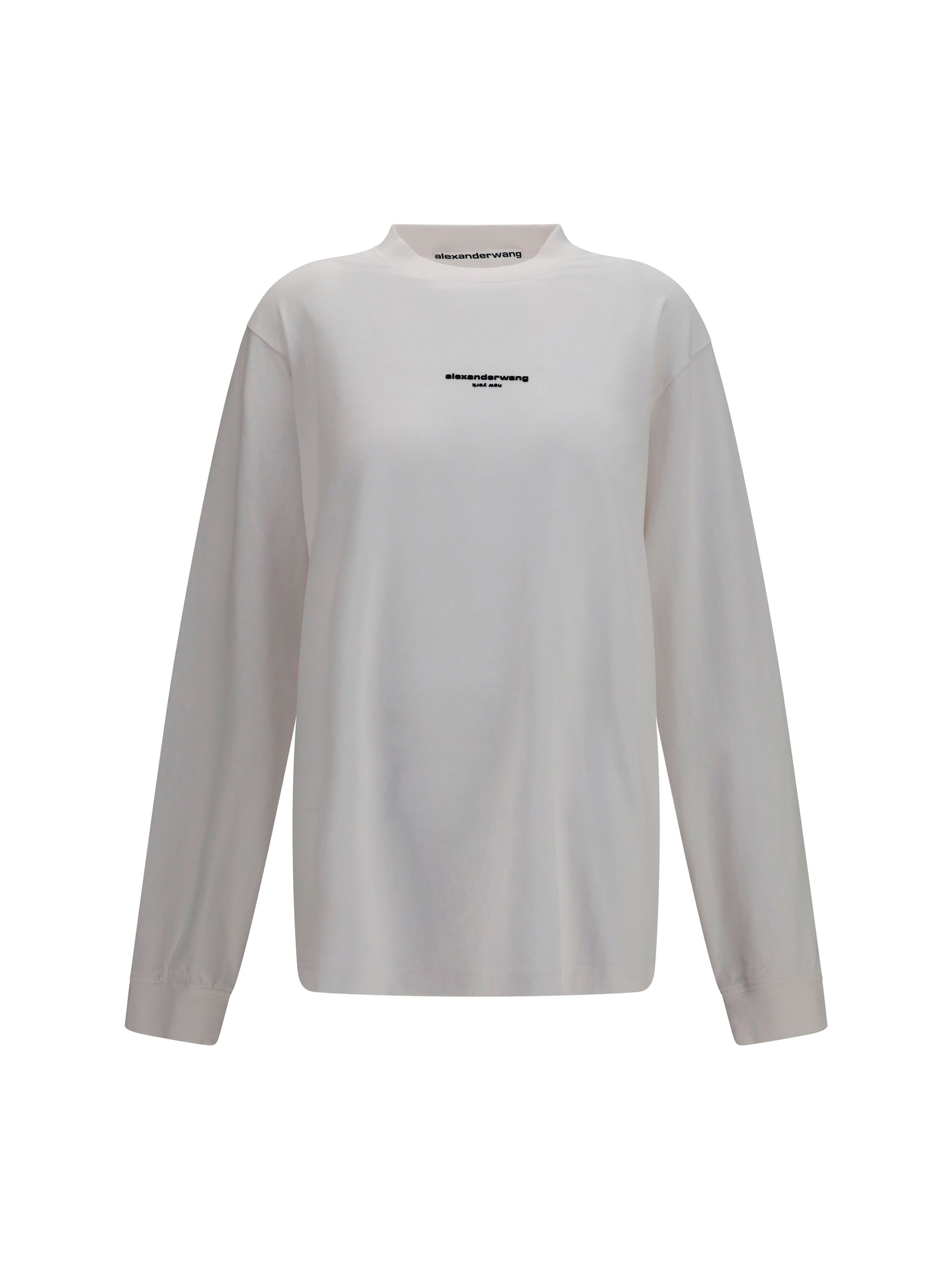 Alexander Wang Women Long-Sleeve Logo T-Shirt ALEXANDER WANG