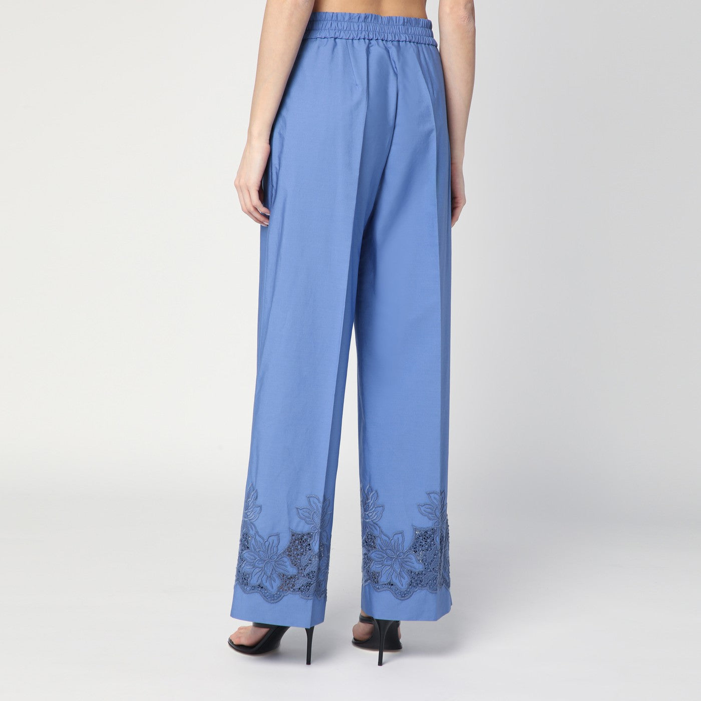 P.A.R.O.S.H. Embroidered Cotton Pants Women P.A.R.O.S.H.