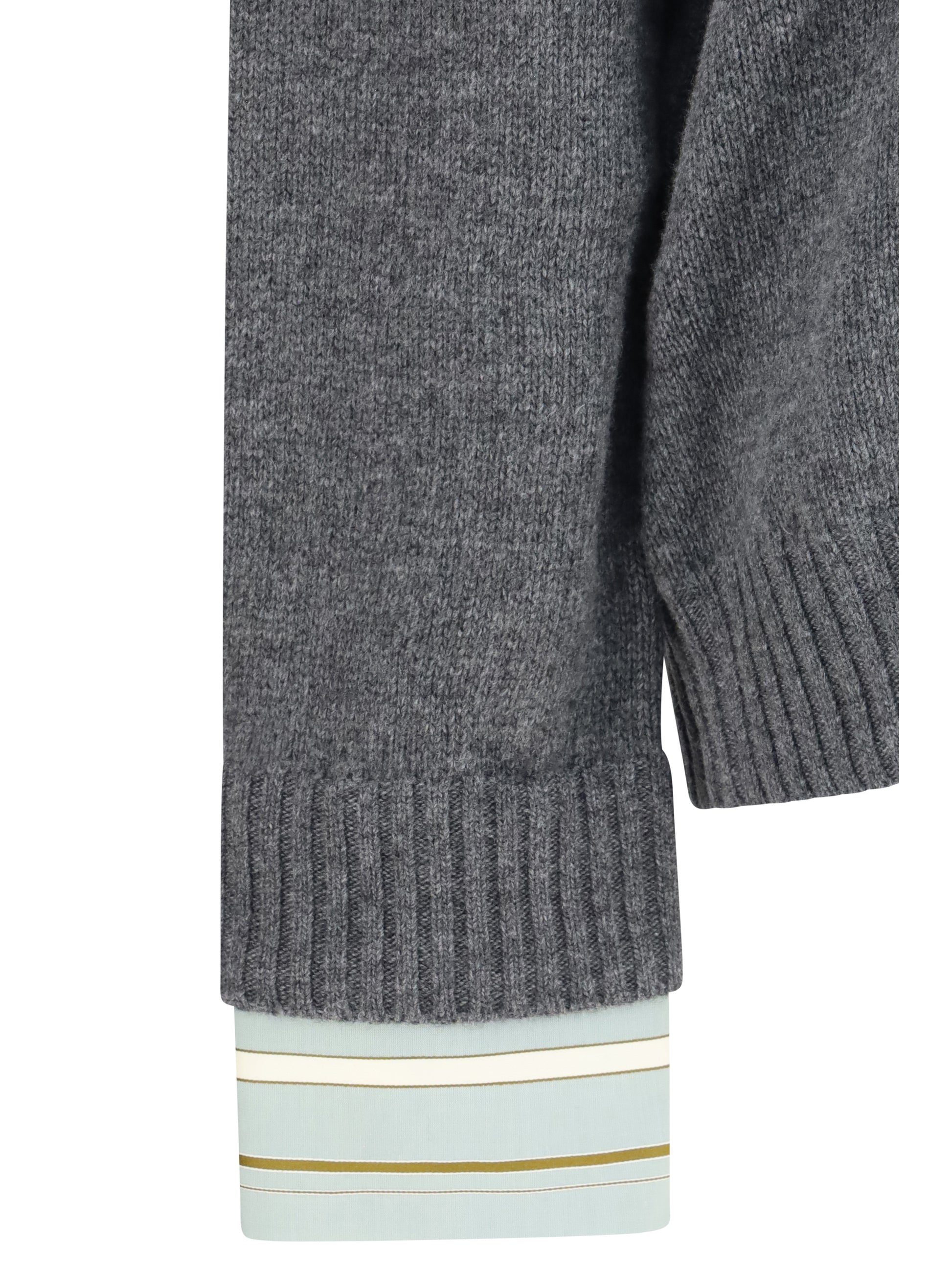 Prada Women Crewneck Wool Sweater PRADA