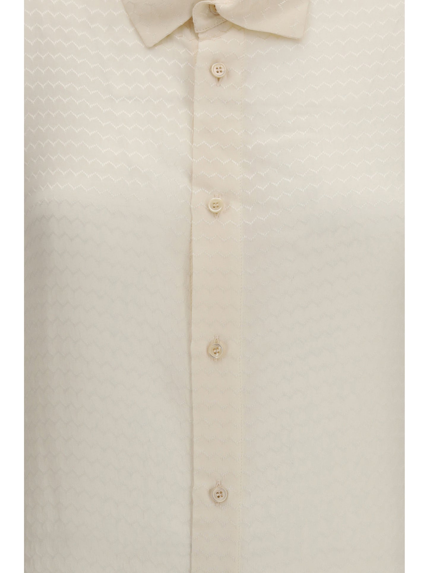 Fendi Women Jacquard Silk Shirt FENDI