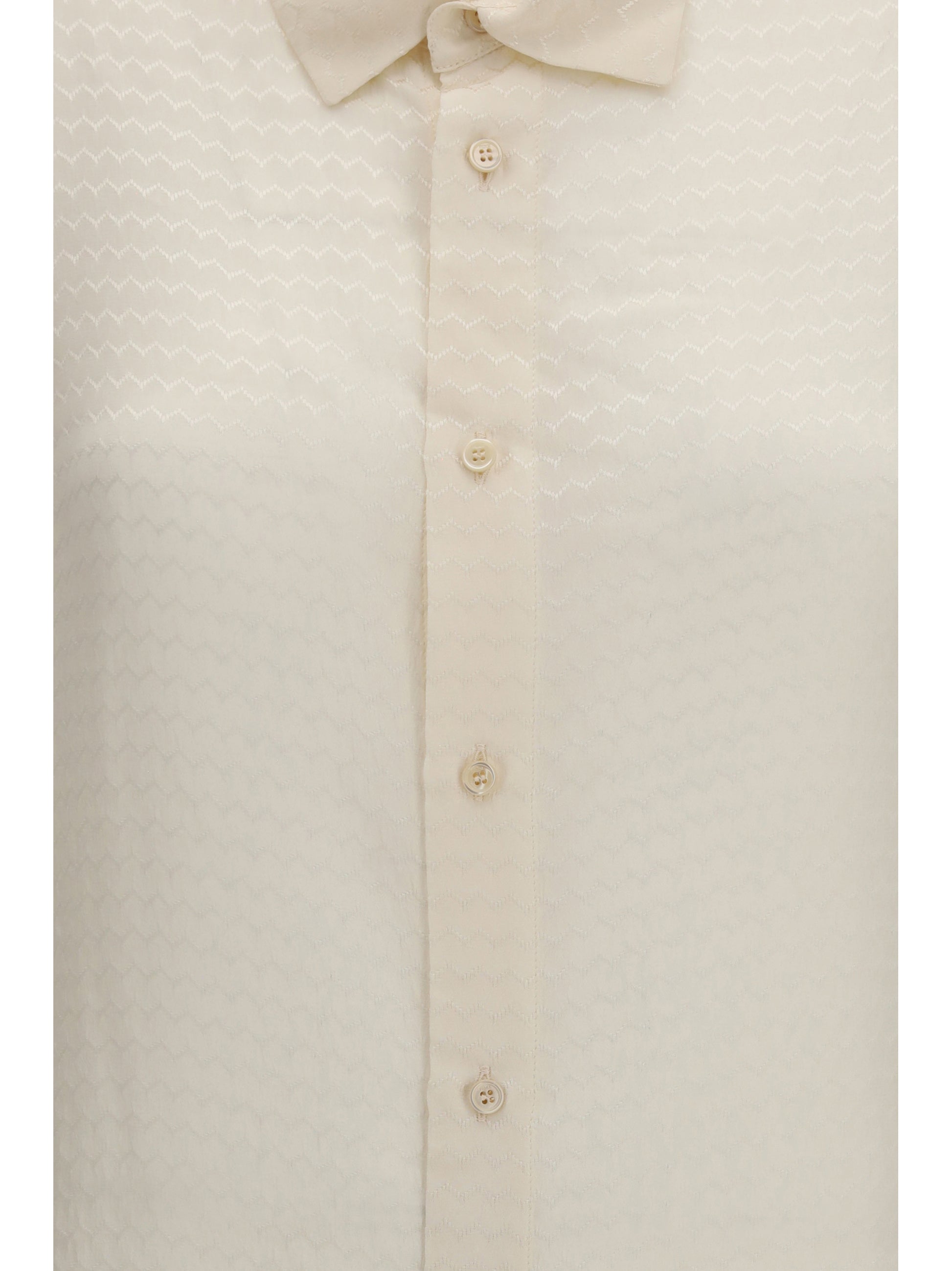 Fendi Women Jacquard Silk Shirt FENDI