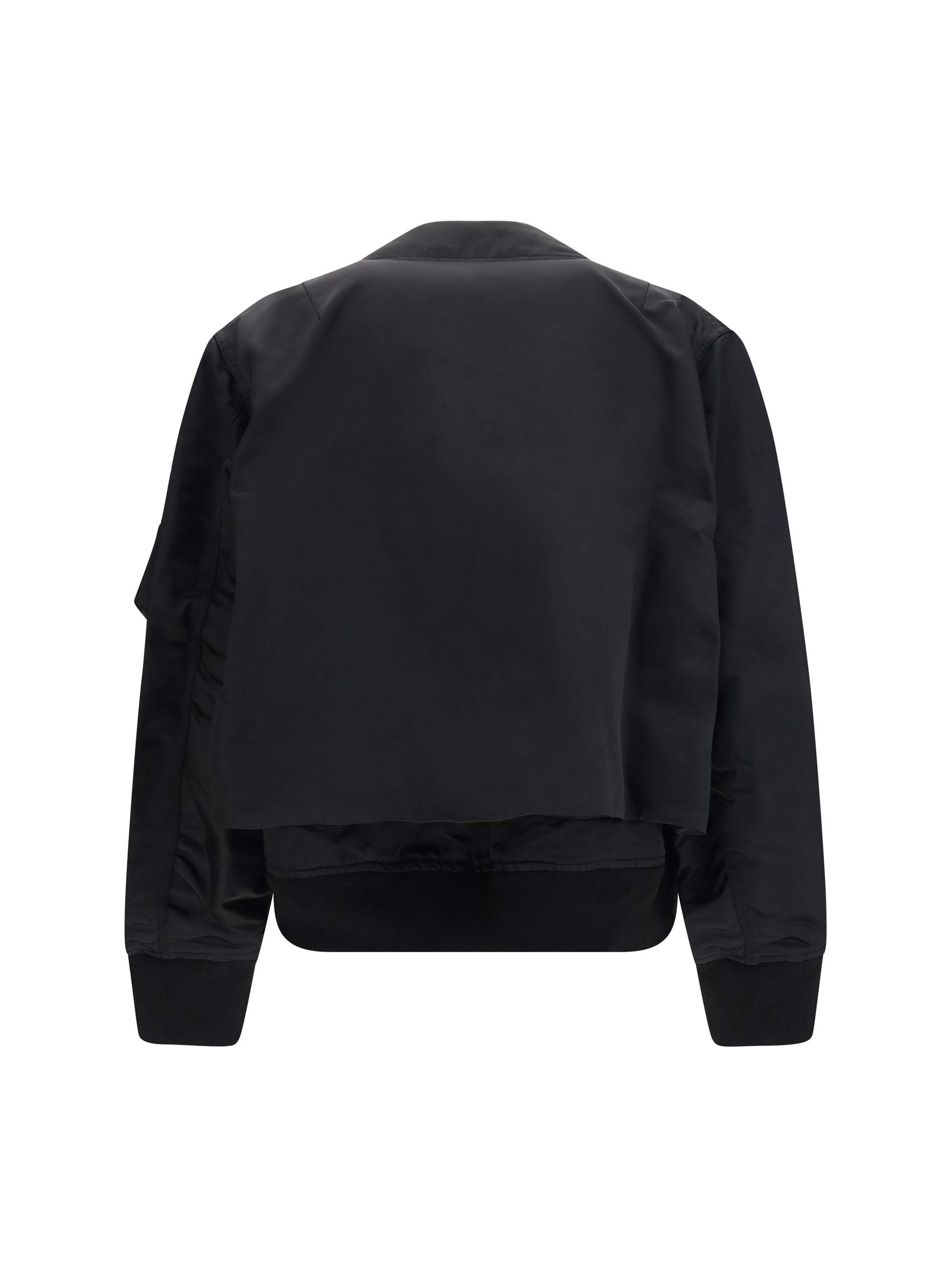 Sacai Men Cotton Chino And Nylon Twill Double Jacket SACAI