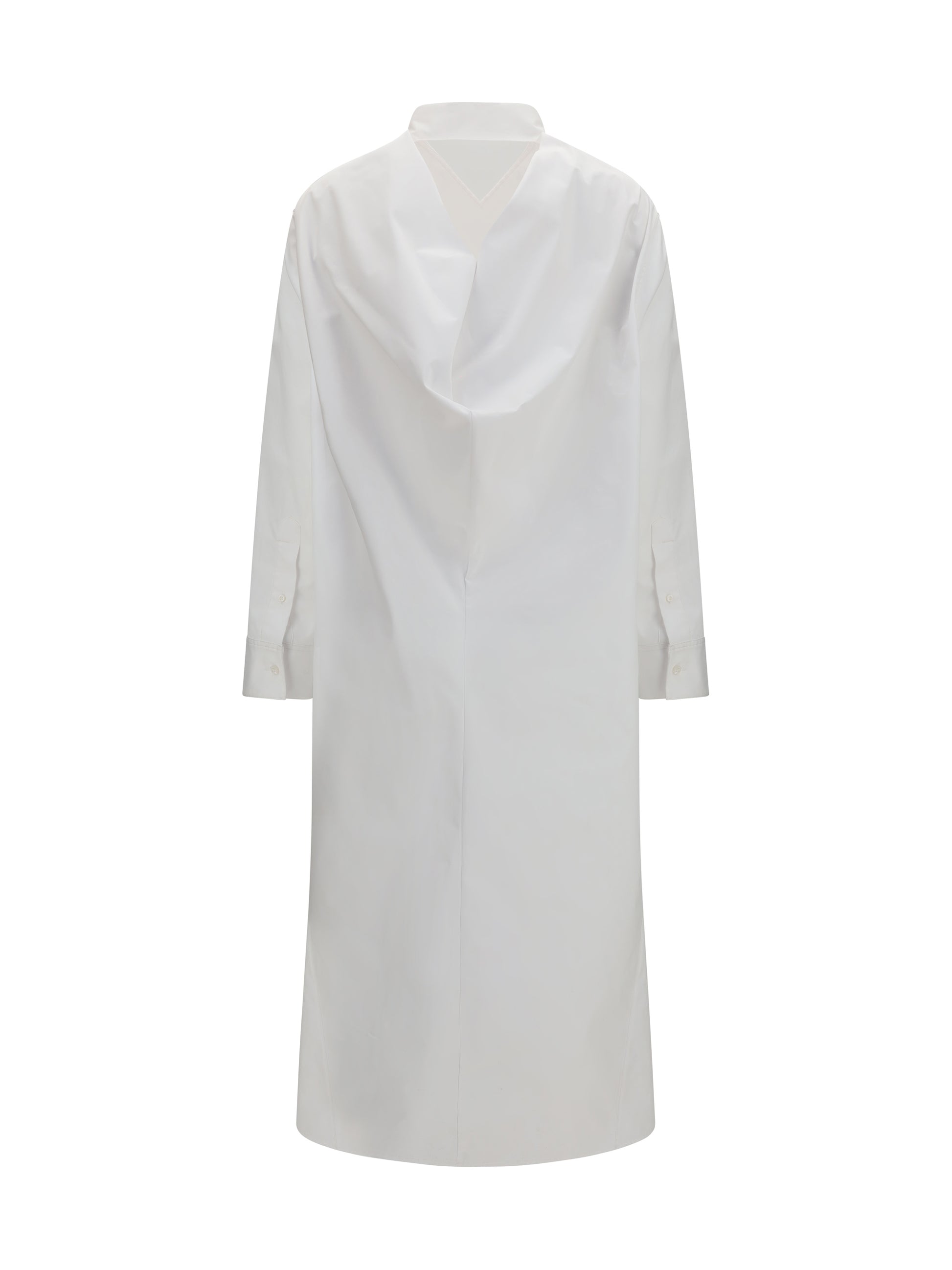 Balenciaga Women Long Shirt Dress BALENCIAGA