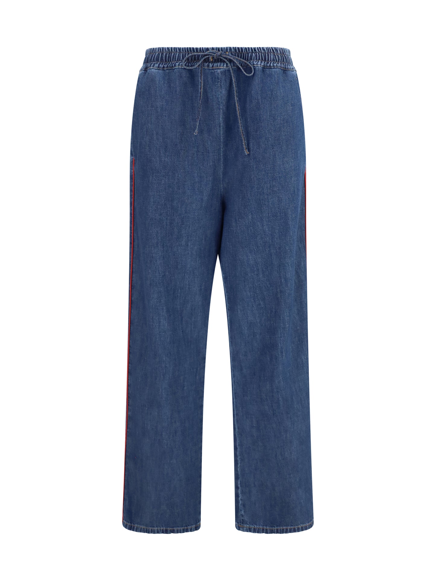 Valentino Women Lightweight Wide-Leg Denim Pants VALENTINO