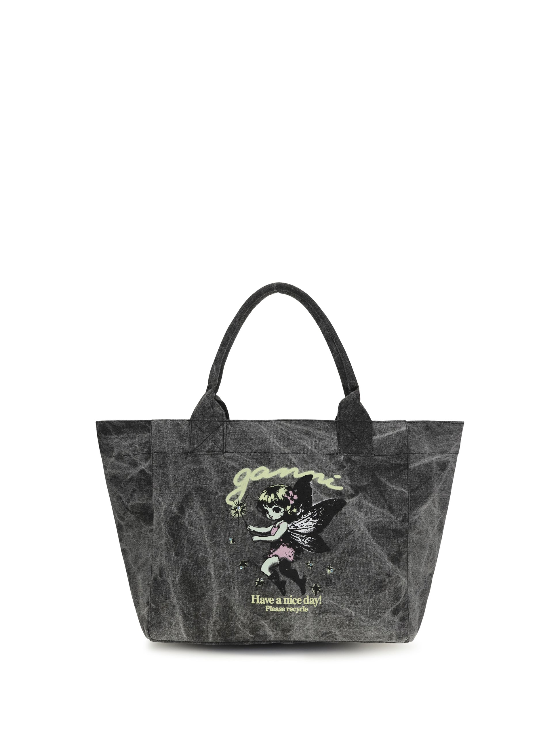 Ganni Women Fairy Medium Tote Bag GANNI