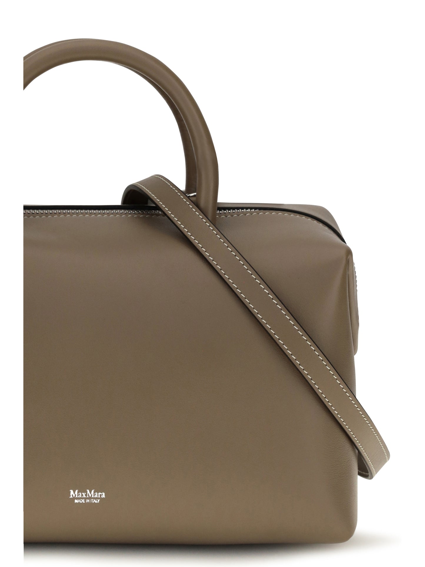 Max Mara Women Holdall Leather Handbag MAX MARA