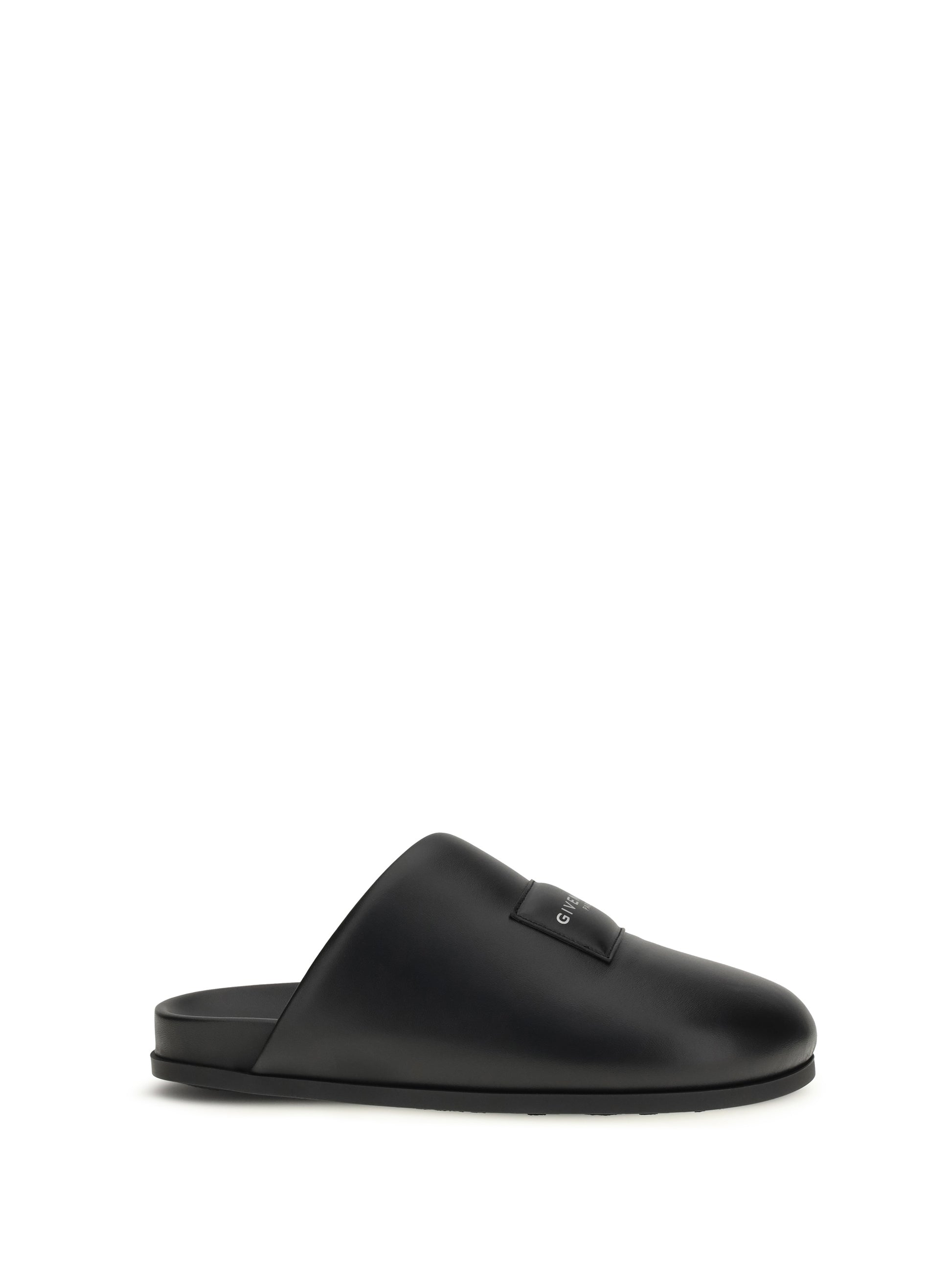 Givenchy Men Leather Mules GIVENCHY