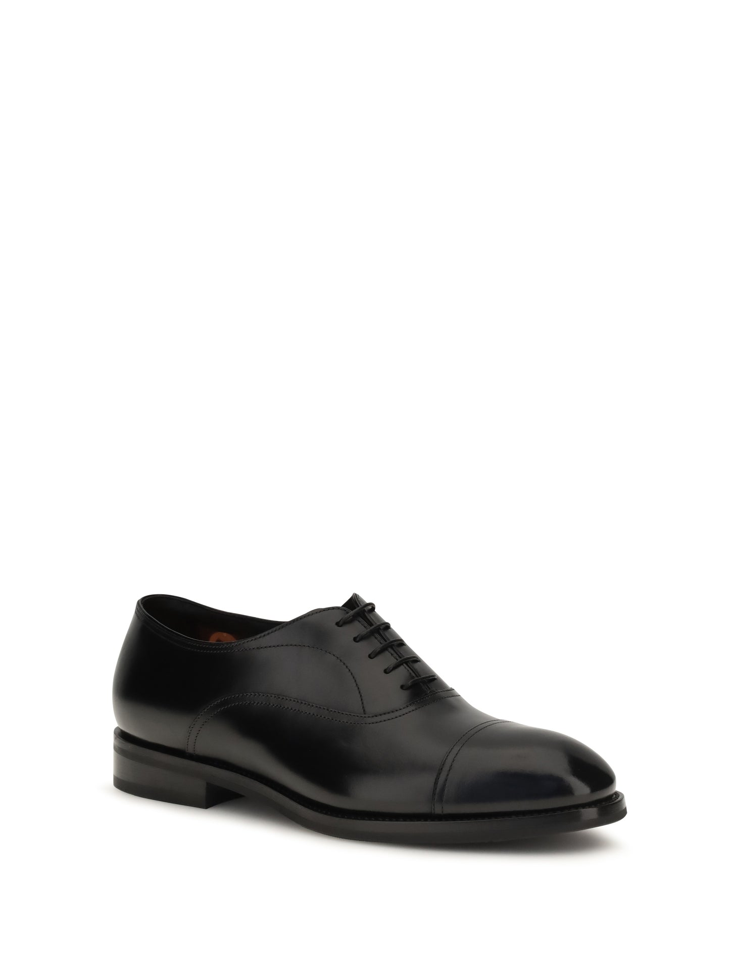 Santoni Men Leather Lace-Up Shoes SANTONI