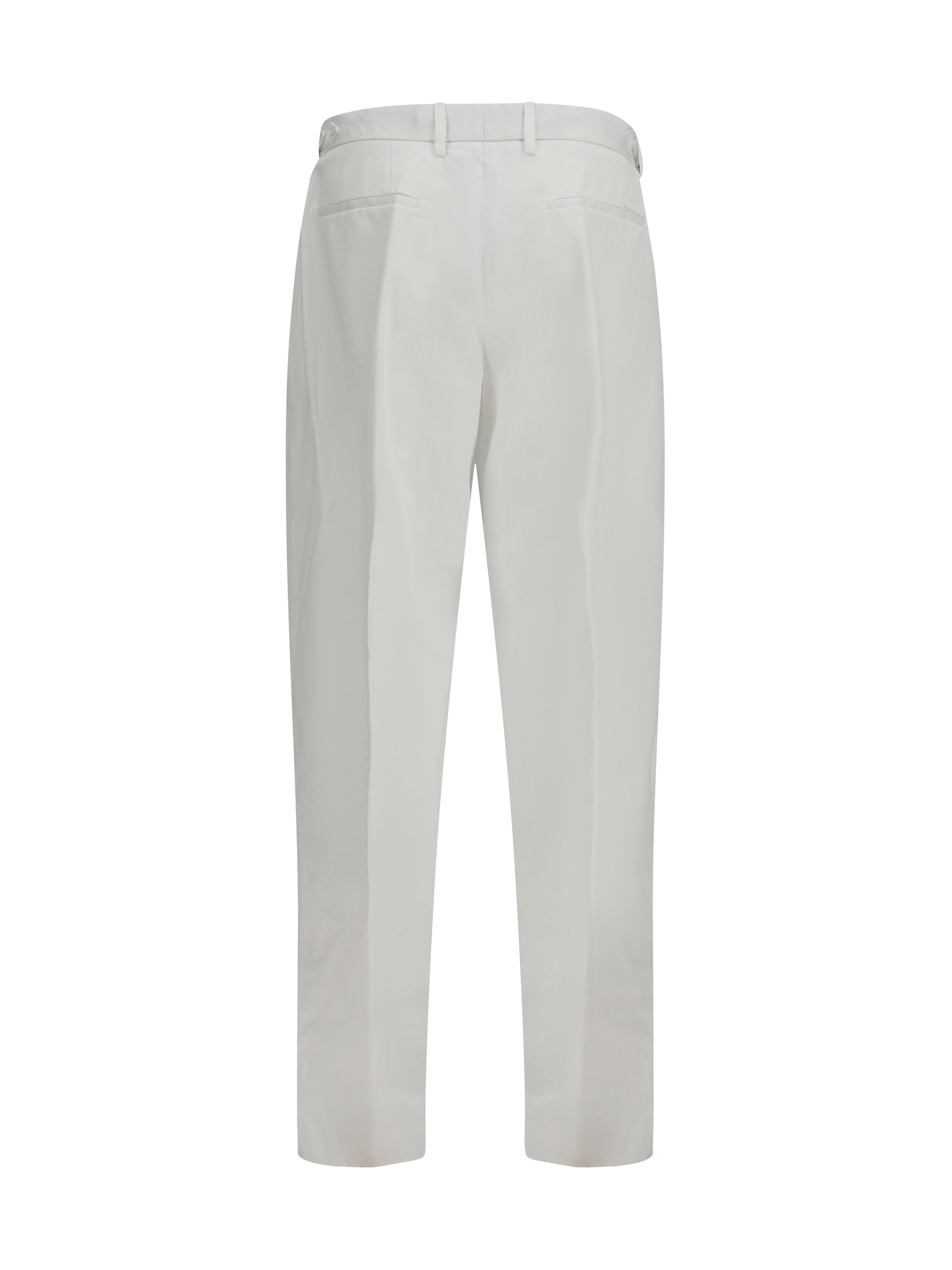 Dolce & Gabbana Men Cotton Gabardine Pants DOLCE & GABBANA