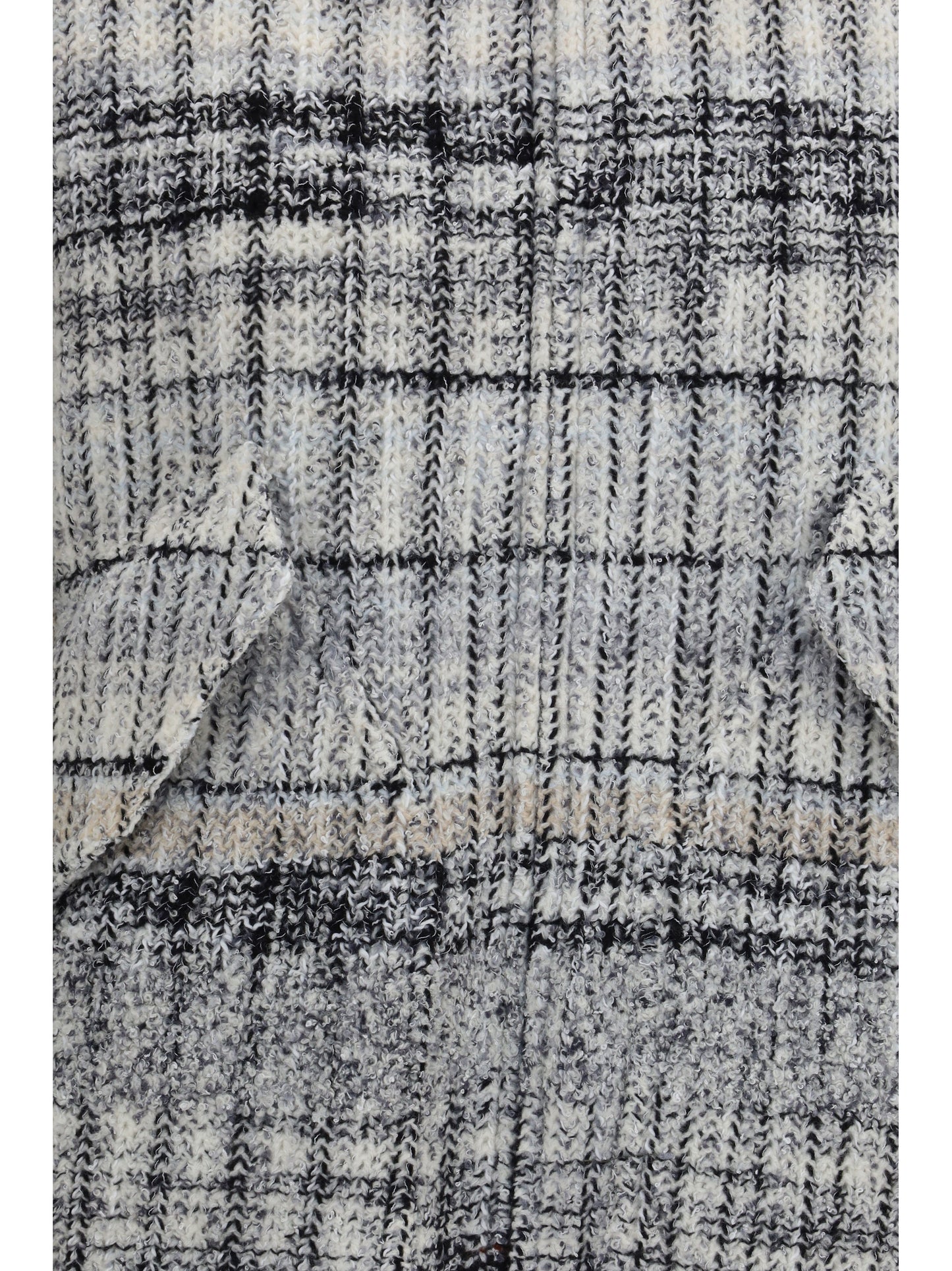 Missoni Women Oversized Check Wool-Blend Bomber Jacket MISSONI