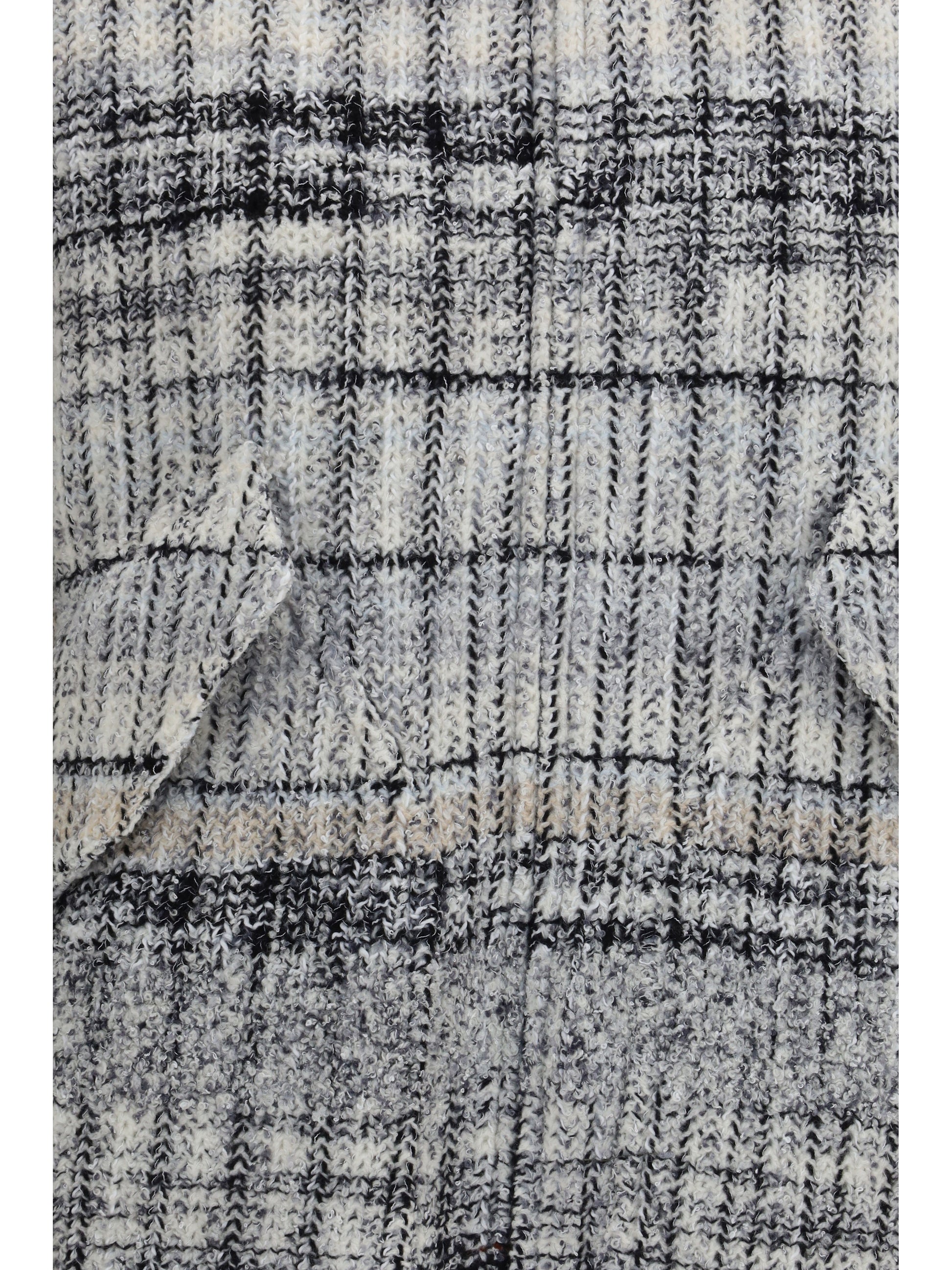 Missoni Women Oversized Check Wool-Blend Bomber Jacket MISSONI