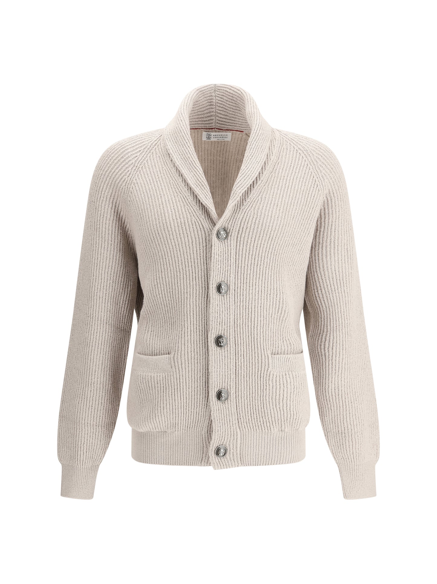 Brunello Cucinelli Men Ribbed Cardigan BRUNELLO CUCINELLI