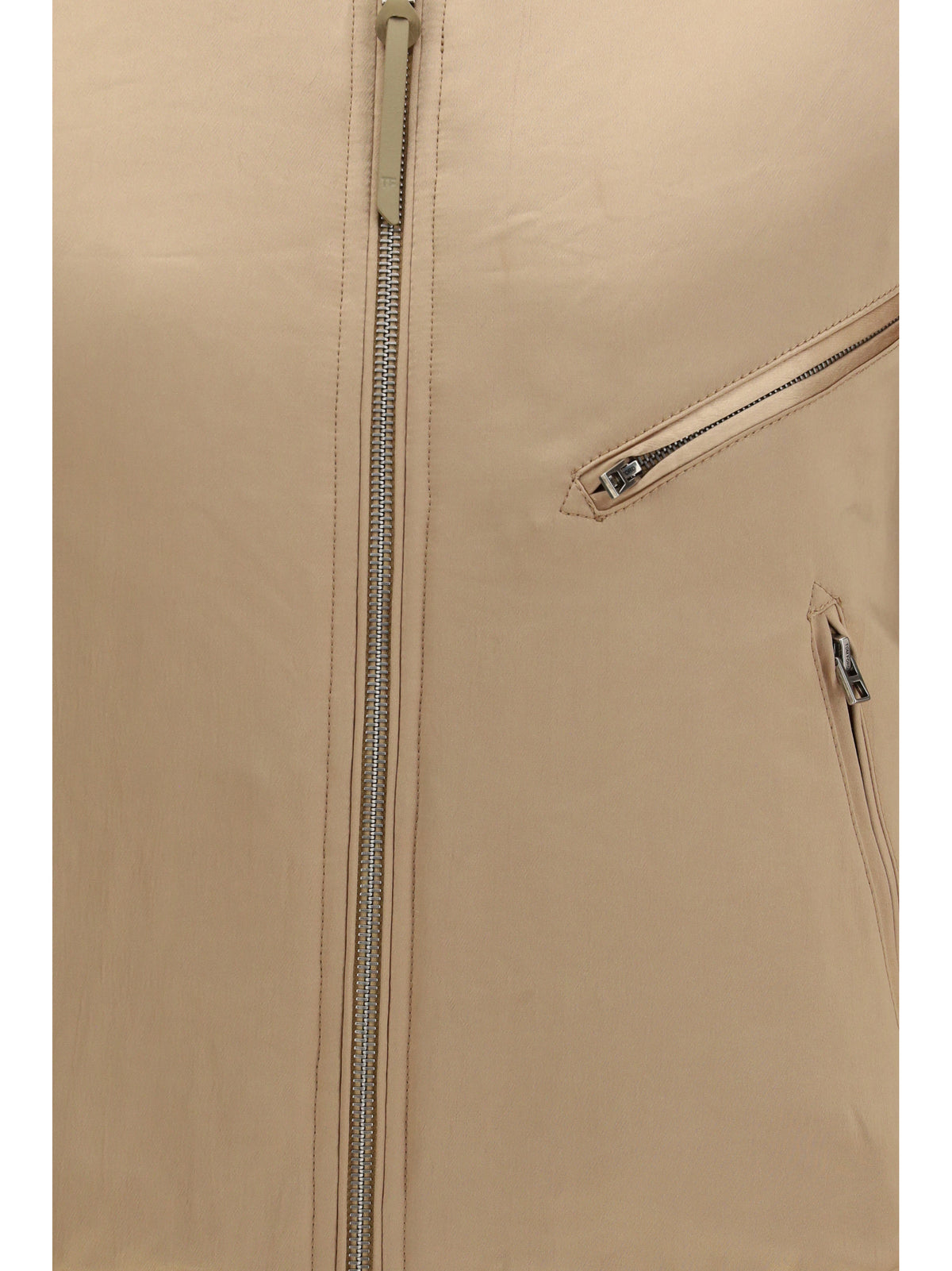 Tom Ford Women Satin Aviator Bomber Jacket TOM FORD