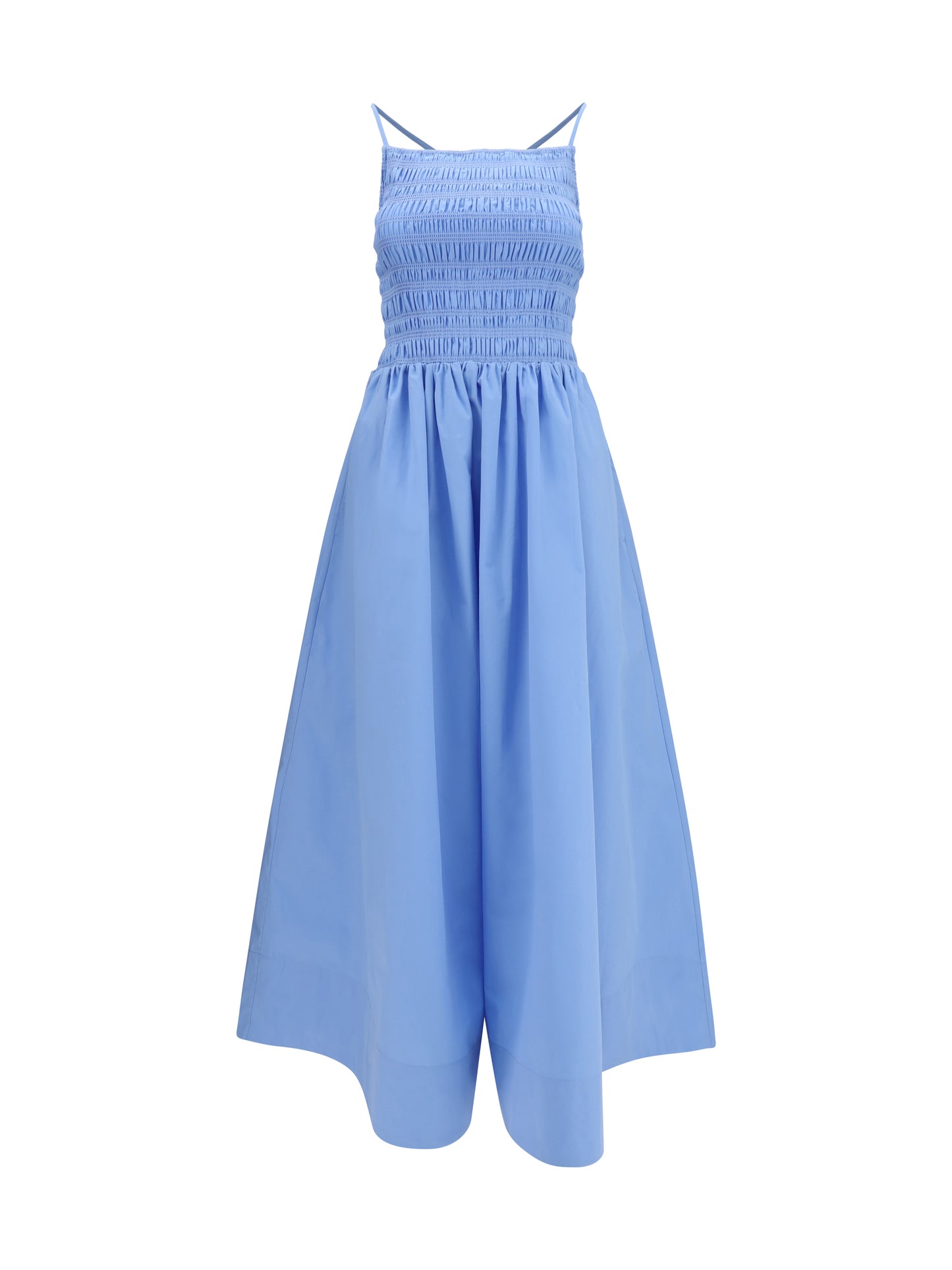 Ganni Women Poplin Maxi Dress GANNI
