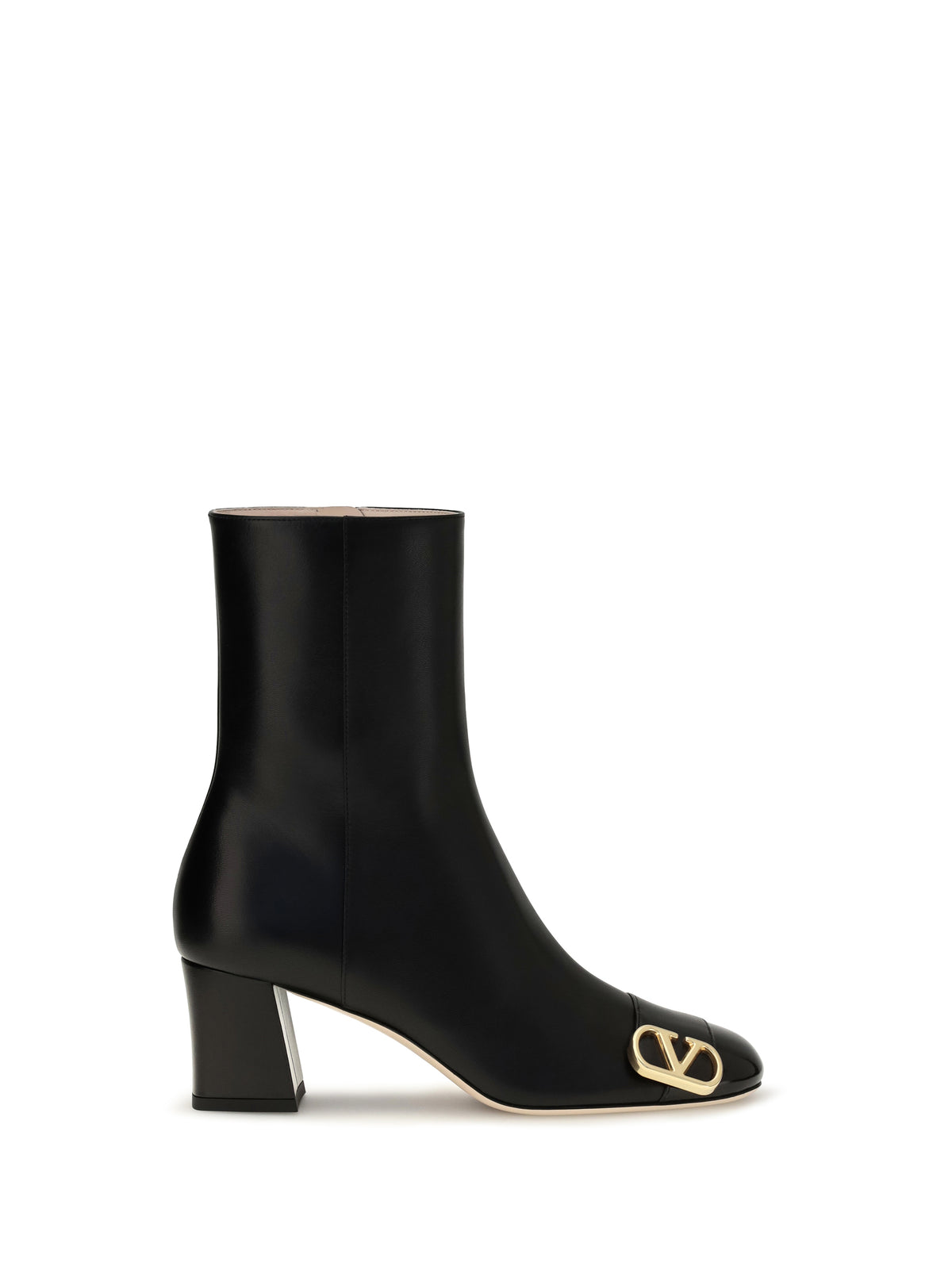Valentino Garavani Women Veeside Leather Ankle Boots VALENTINO GARAVANI